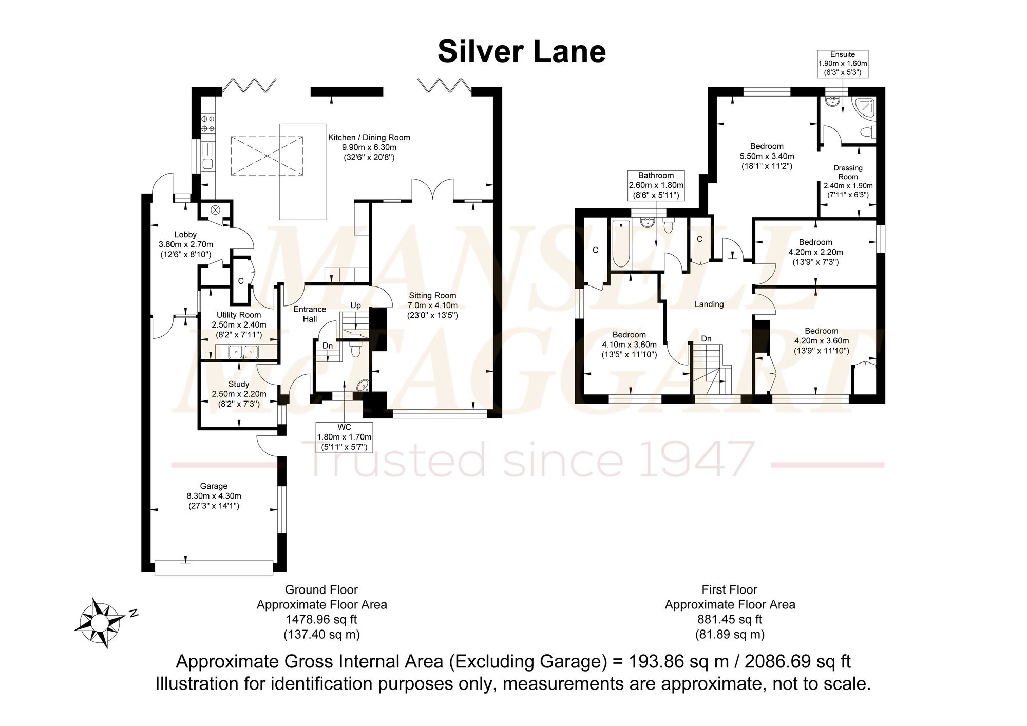 49 Silver Lane, Billingshurst floorplan