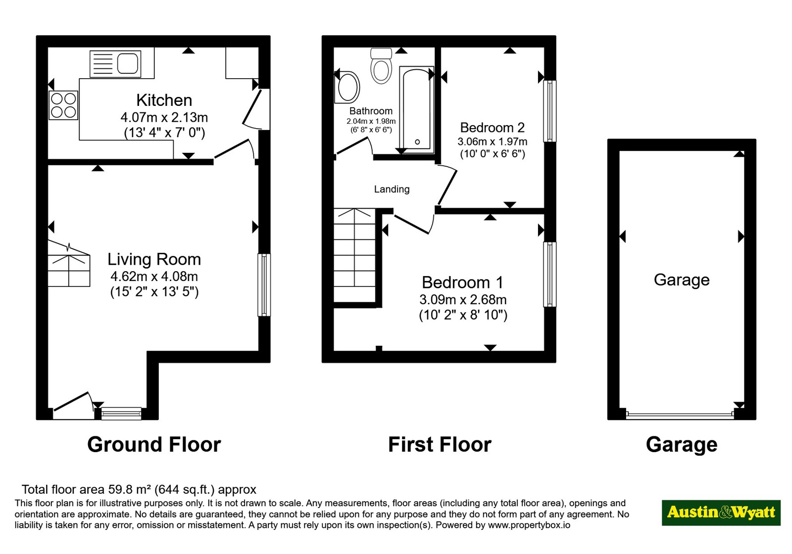 51, Aspen Gardens, Dorset floorplan