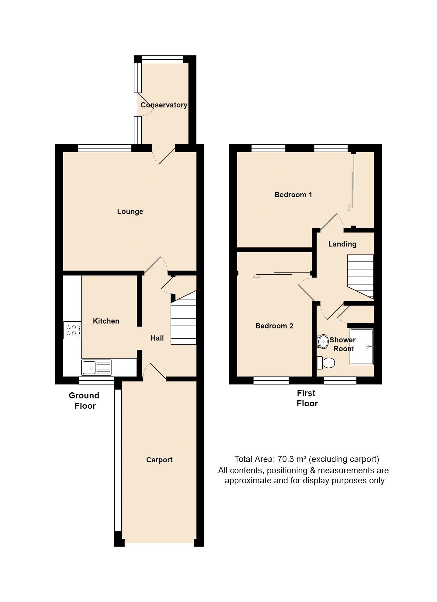 2 Bedrooms Mews house to rent in Wesley Court, Congleton CW12