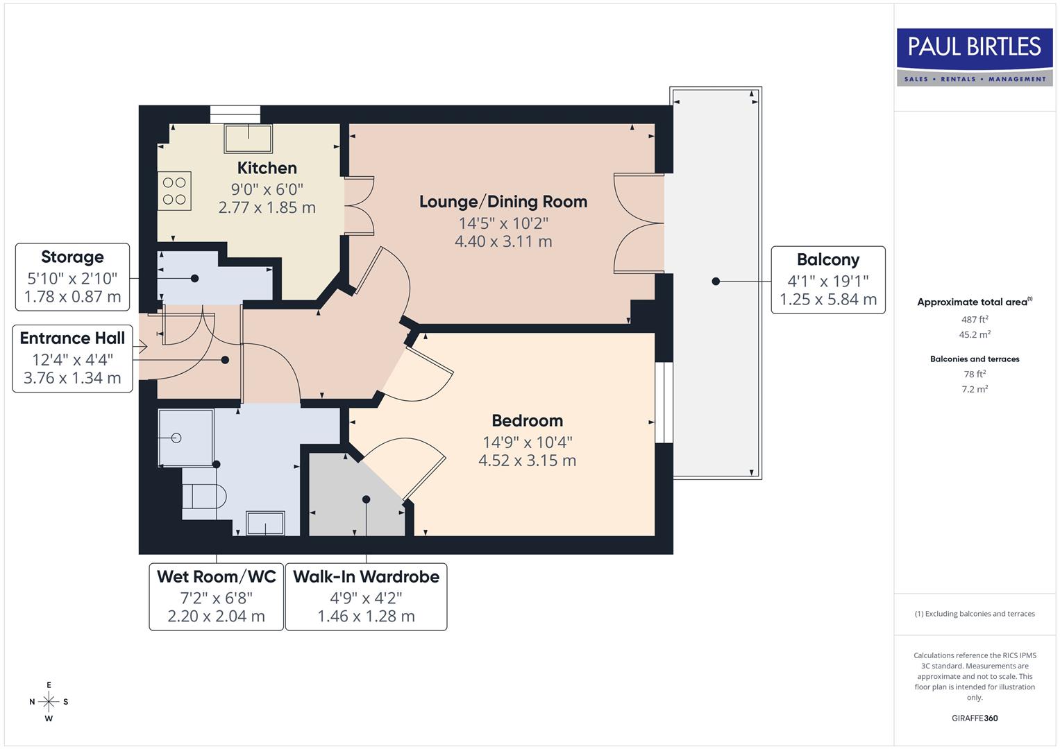 Apartment 15 Oakfield Court, 44 Crofts Bank Road, Manchester floorplan