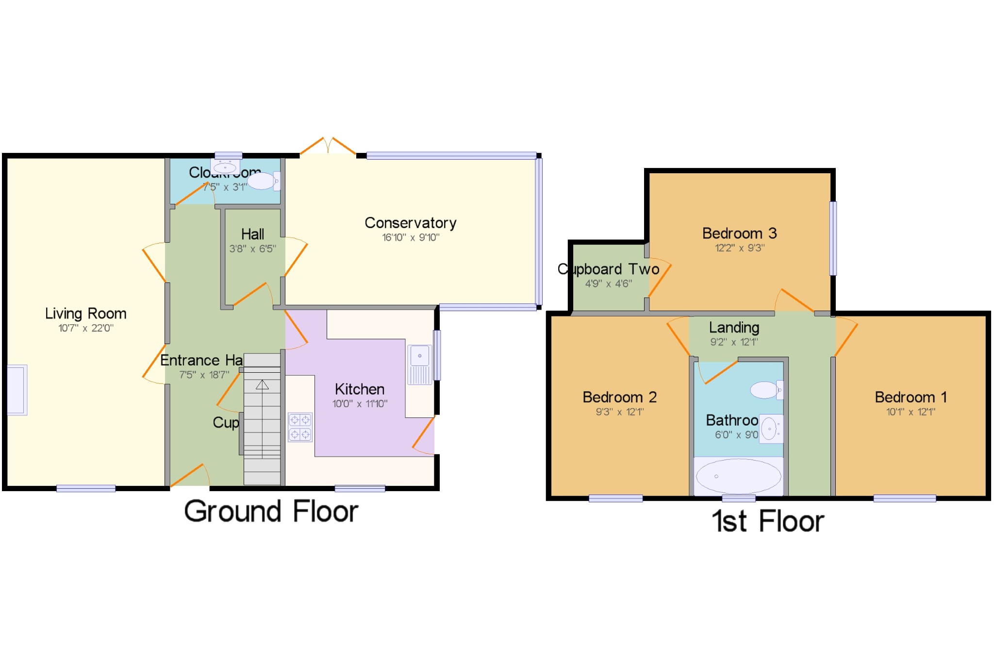 3 Bedrooms Detached house for sale in Cade Street, Heathfield, East Sussex TN21