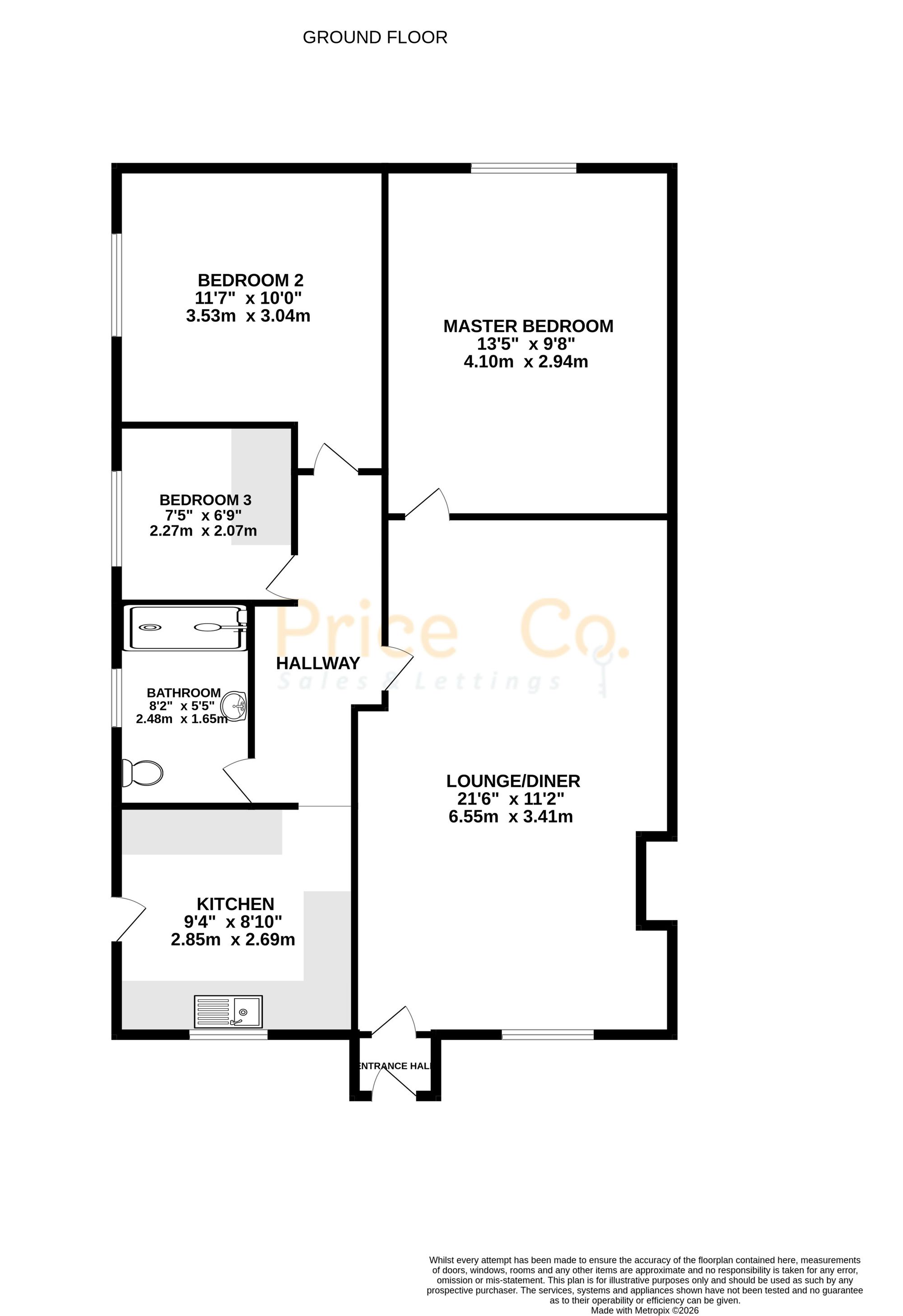 24 Crossdale Road, Wigan floorplan