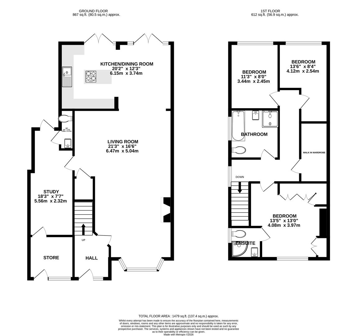 59, Little Bookham Street, Little Bookham floorplan