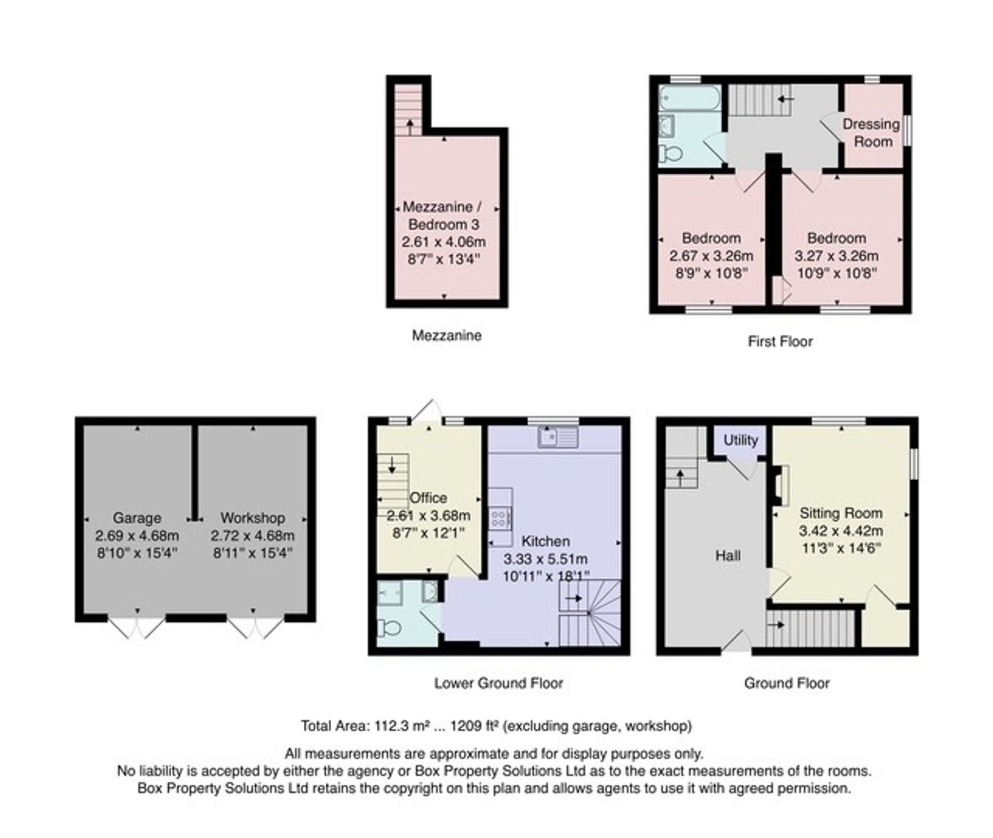 3 Holly Court, Harrogate floorplan