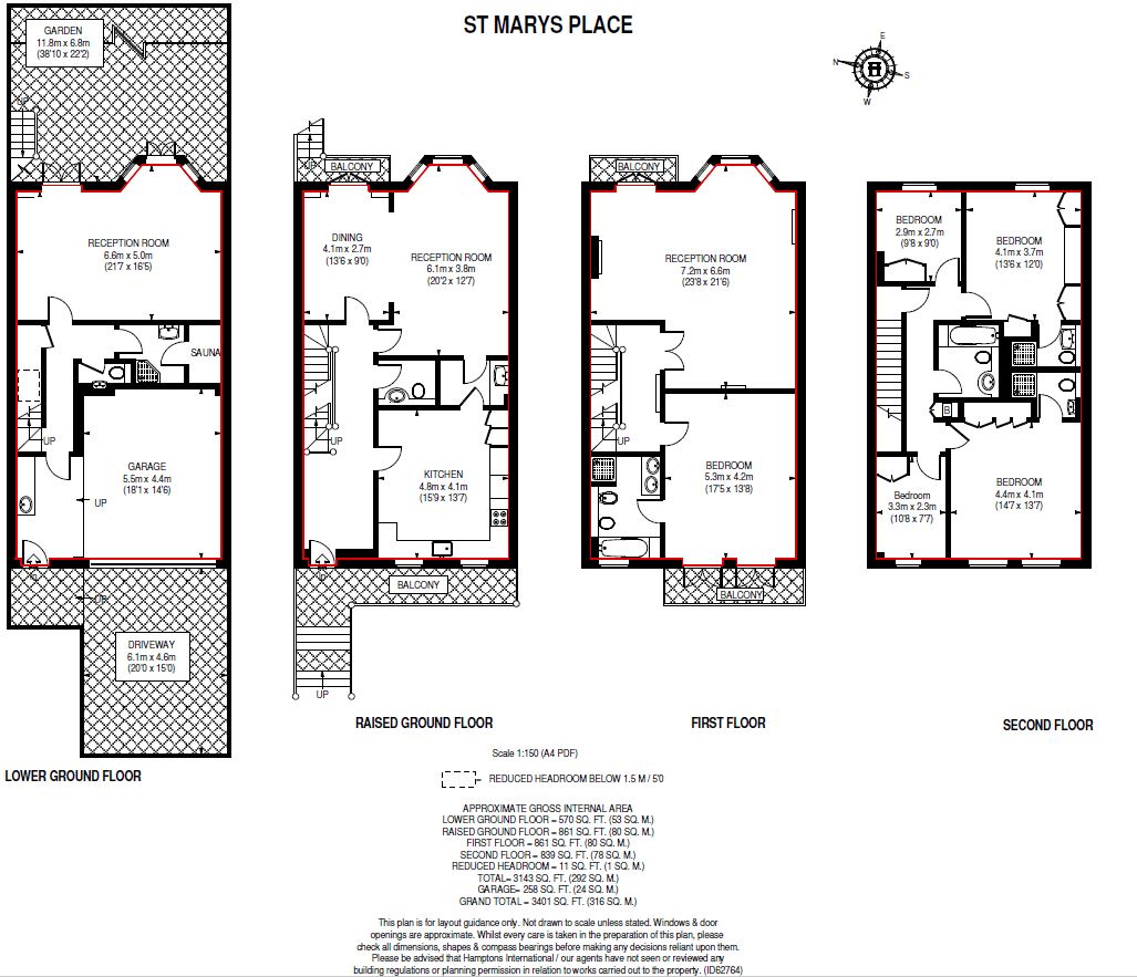 9, St. Marys Place, LONDON floorplan