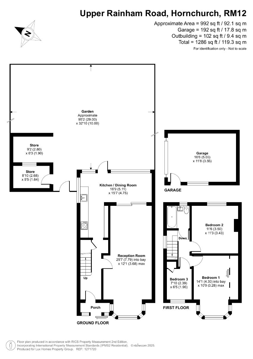 Upper Rainham Road, Hornchurch floorplan