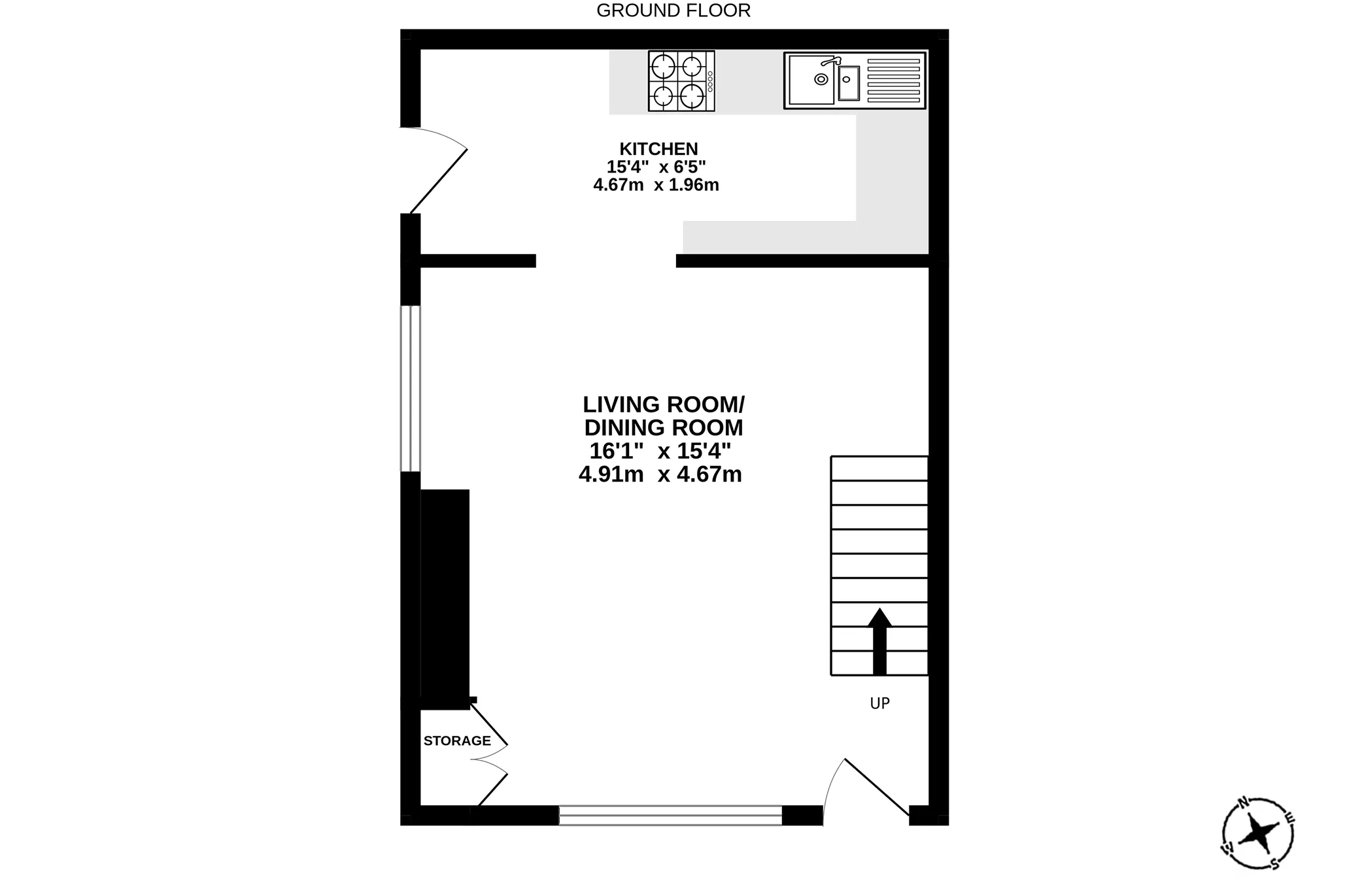 Lawn Cottage, Esplanade Lane, Douglas floorplan