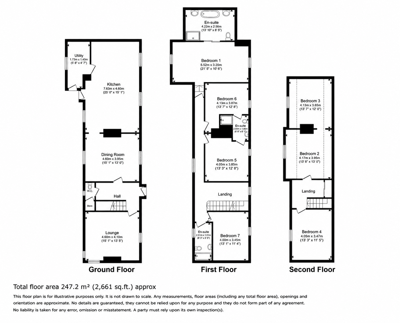 The Farmhouse, 8 Wood Lane, Atherstone floorplan