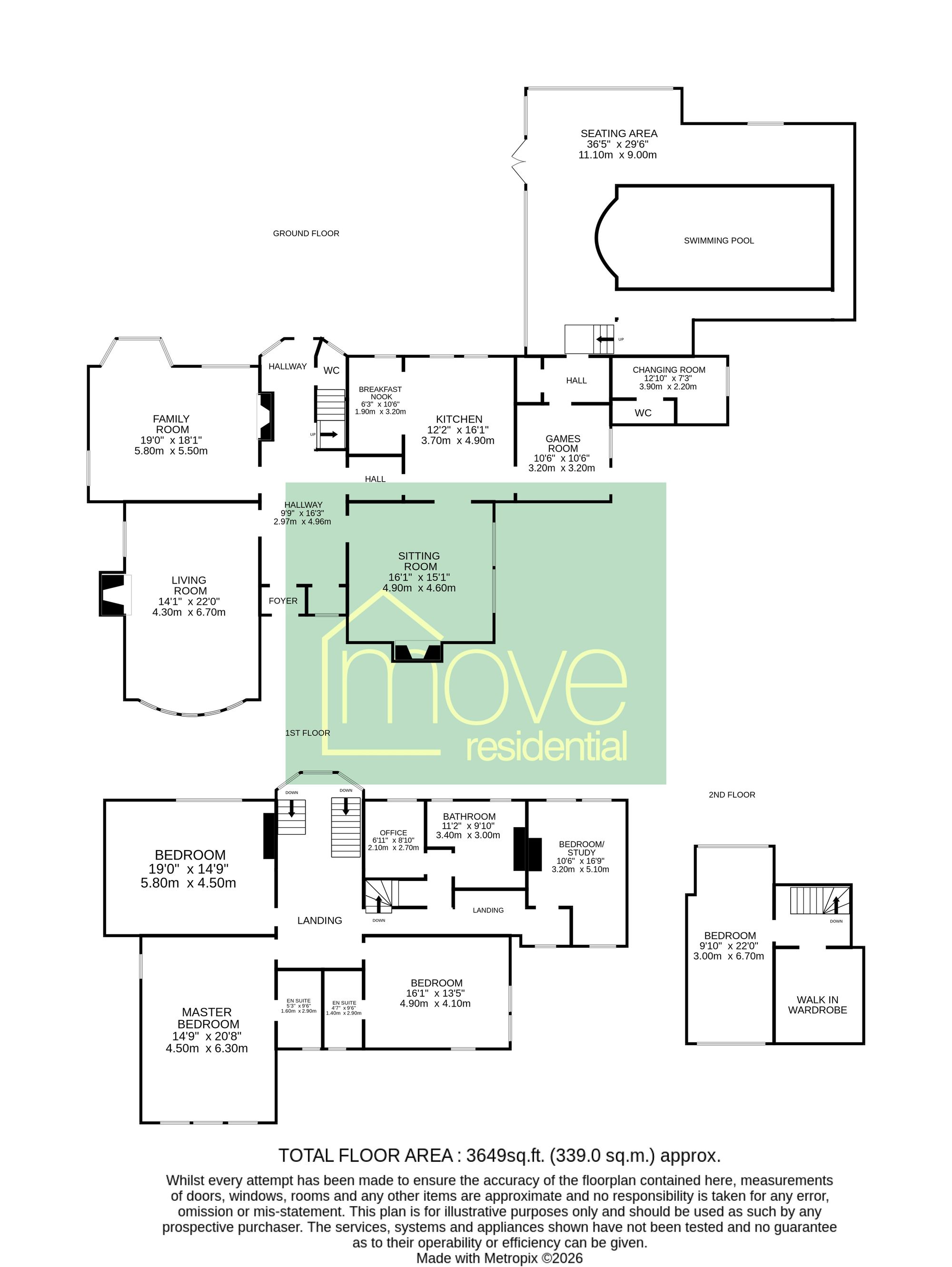 2 Tower Road, Birkenhead floorplan
