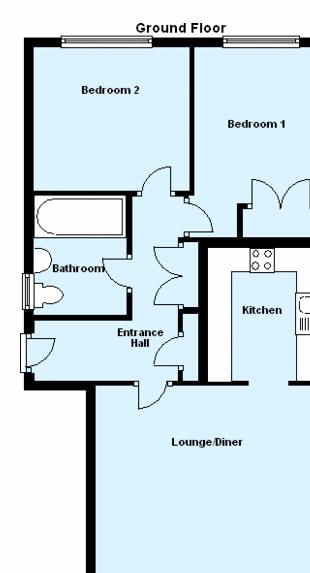 2 Bedrooms Flat for sale in Caraway Place, Wallington SM6