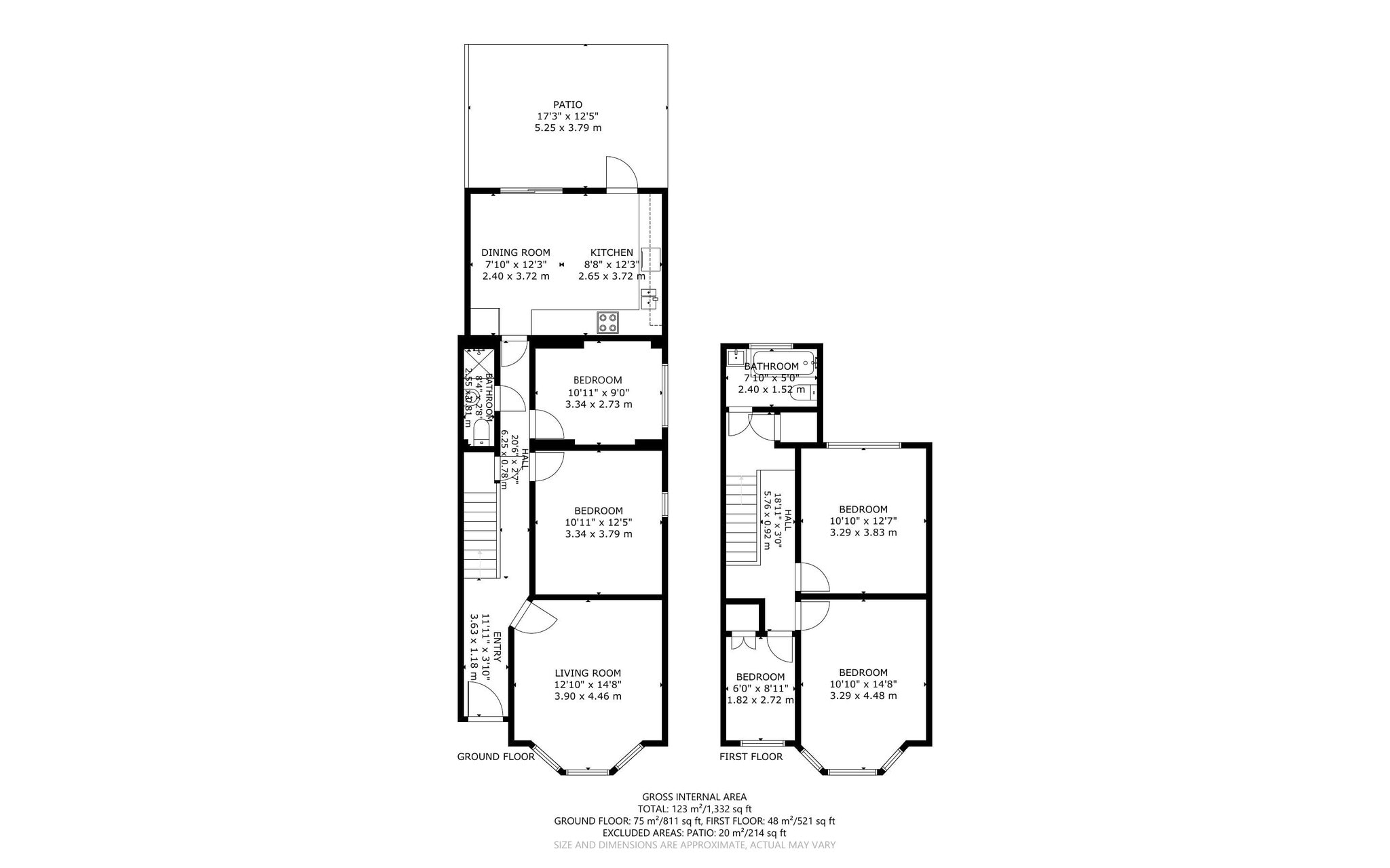 St. Michaels Road, London floorplan