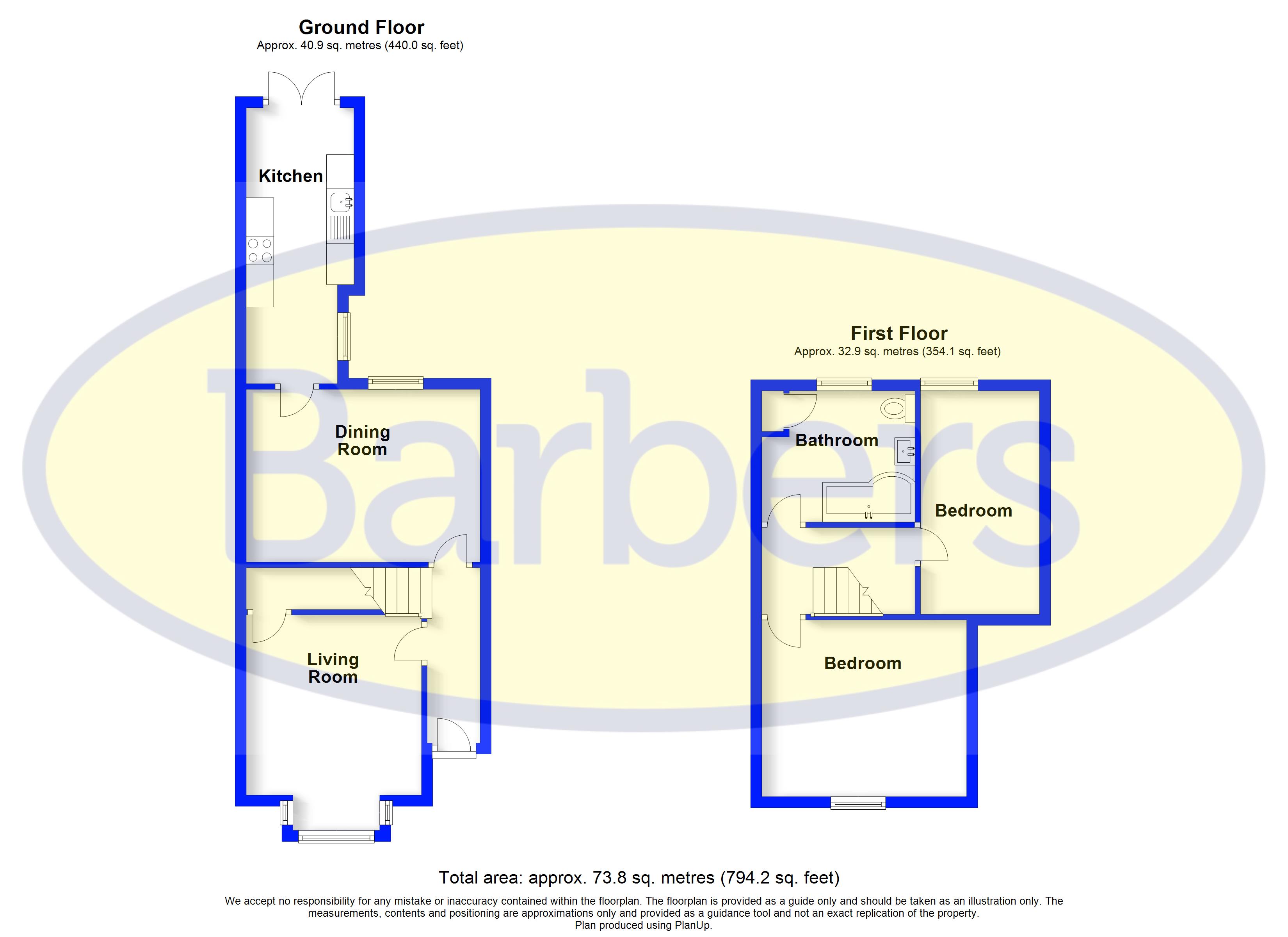 12, Belton Road, Whitchurch floorplan