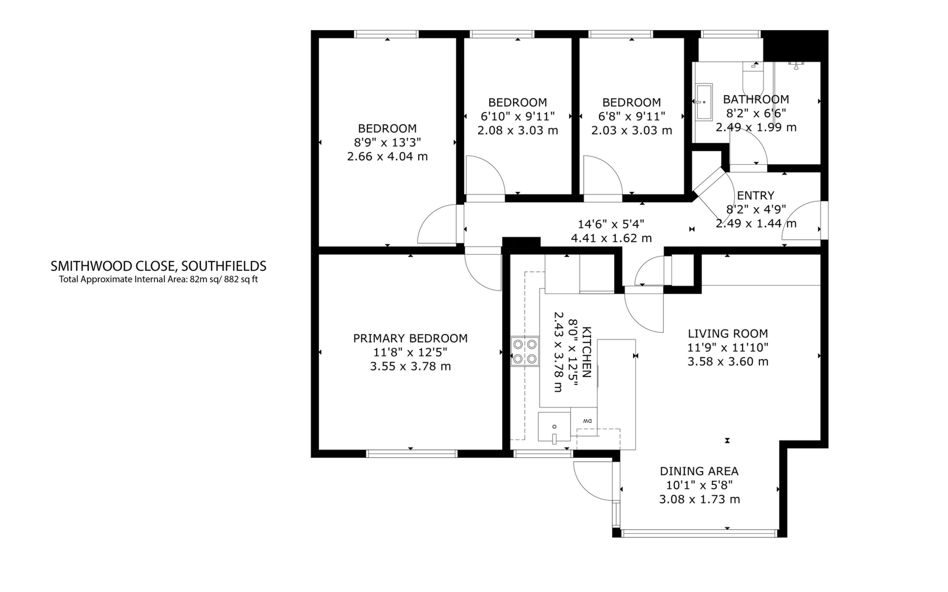 Smithwood Close, London floorplan