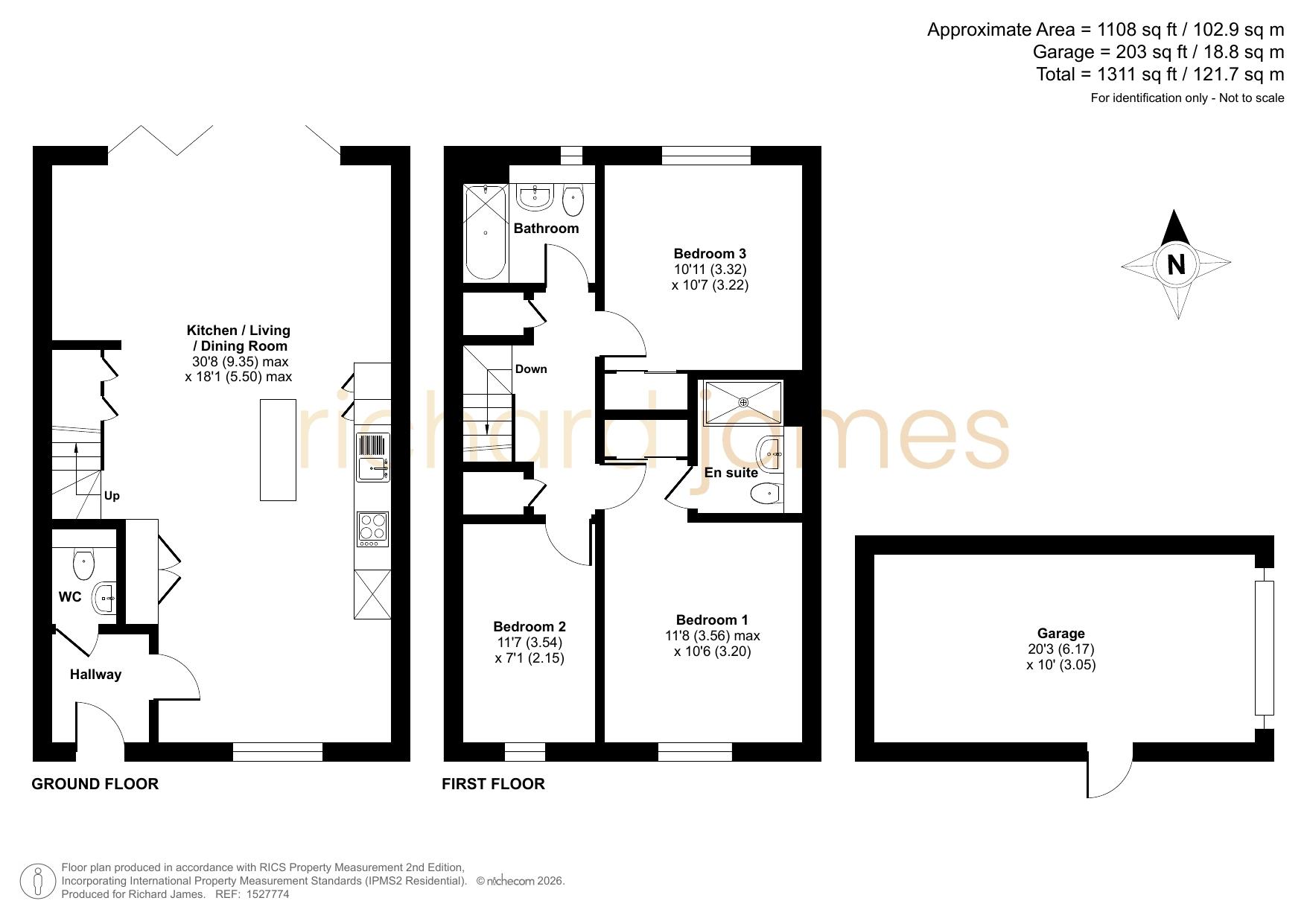 31, Blanchard Road, Swindon floorplan