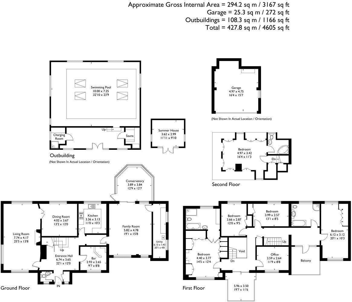Lake View, Lakeside Drive, Stoke Poges floorplan
