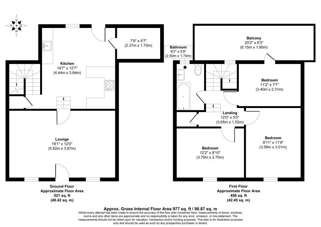 171, King Street, Ebbw Vale floorplan
