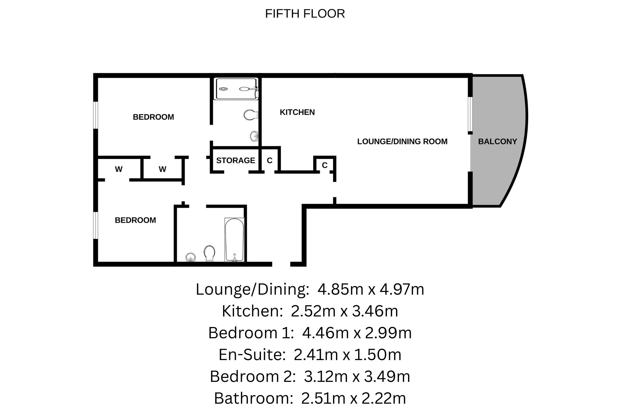 44, Gourlay Yard, Dundee floorplan