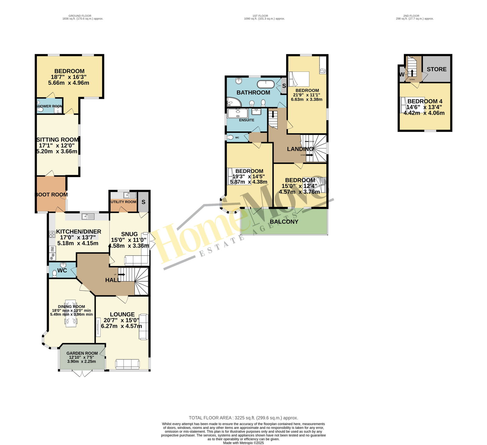 1, Drake Road, Skegness floorplan