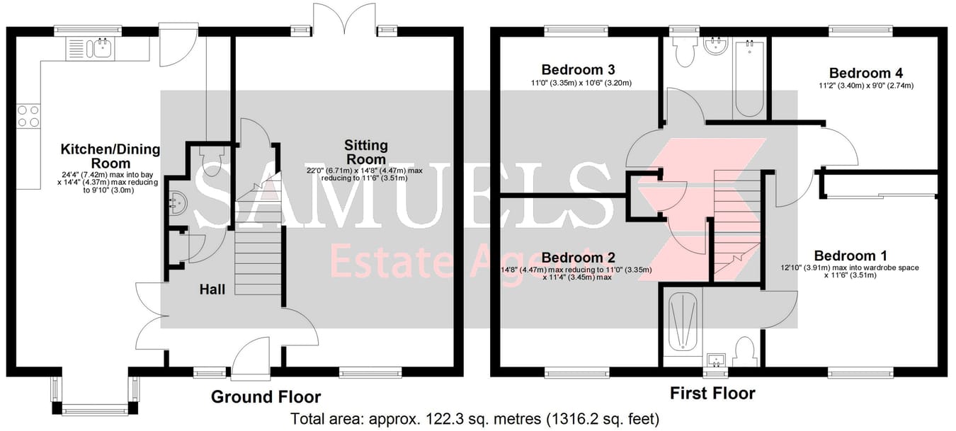 19, Old Quarry Drive, Exeter floorplan