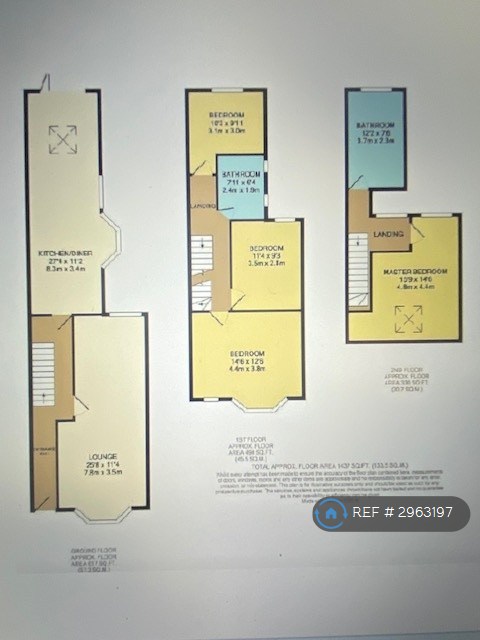 Barrett Road, London floorplan
