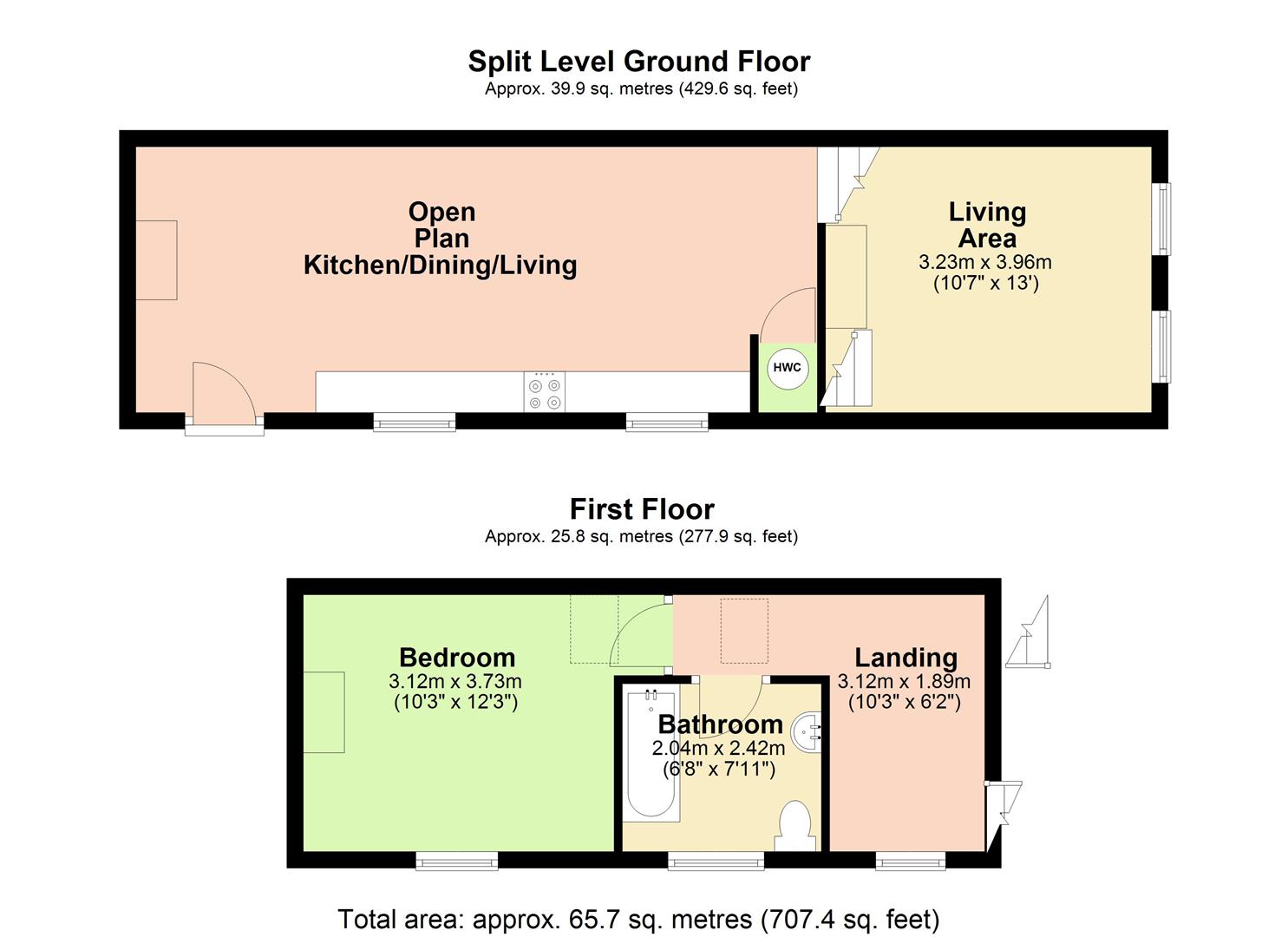 27b, Newnham Street, Ely floorplan