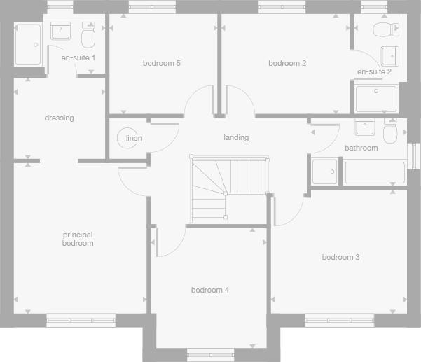 16, Off Hermitage Park, Lepton, Fenay Bridge, Huddersfield floorplan