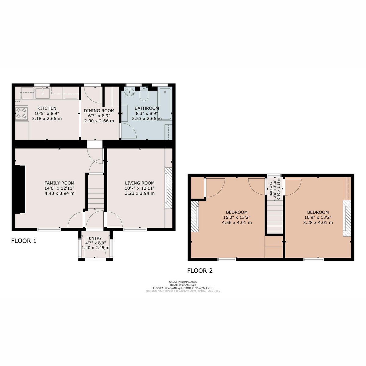 Ael-y-bryn, Heol Spencer, Bridgend floorplan