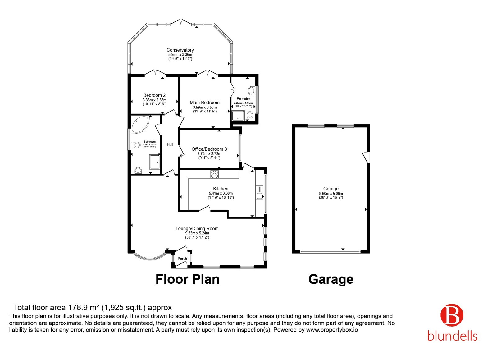 33, Broadlands Avenue, Sheffield floorplan