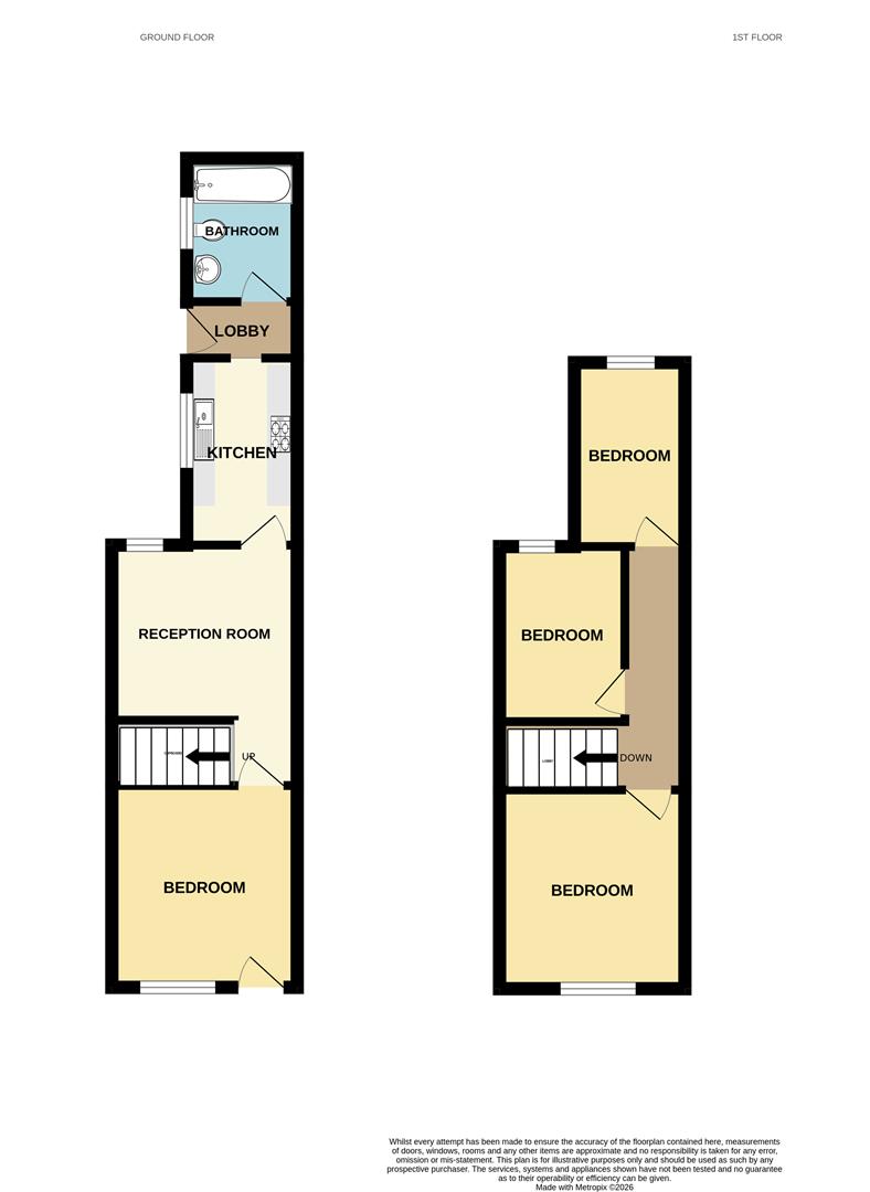 162, Jarrom Street, Leicester floorplan