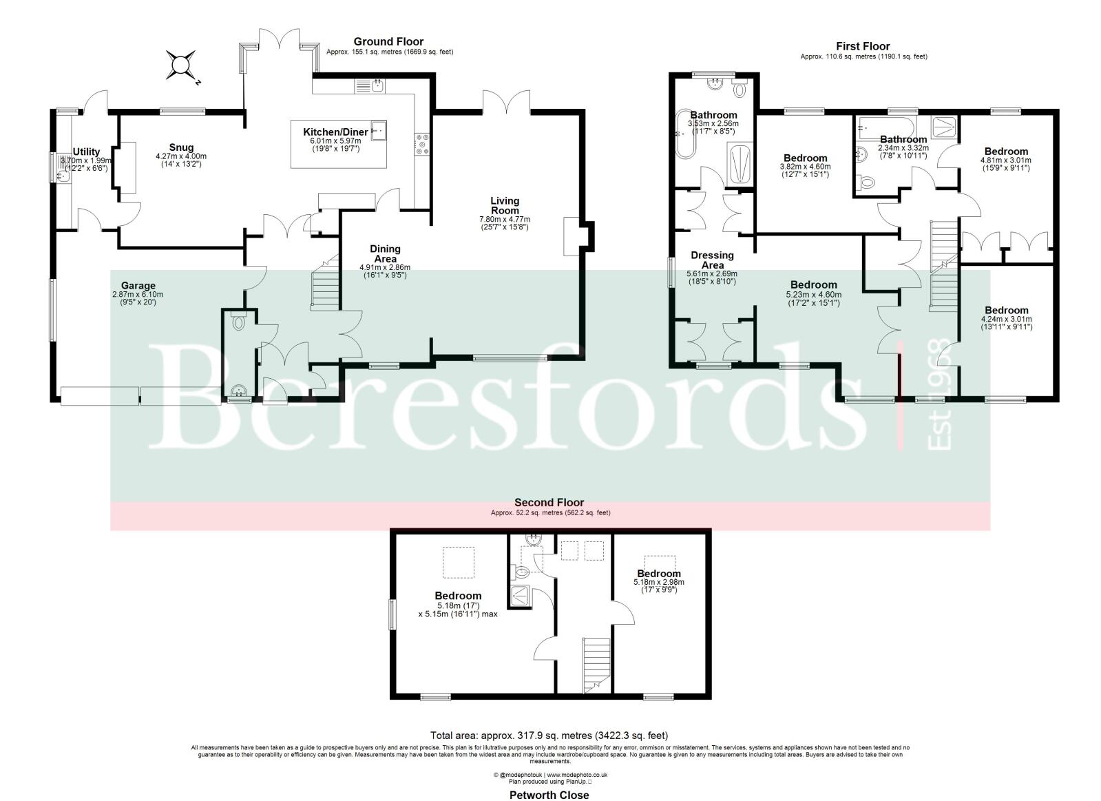 48, Petworth Close, Braintree floorplan