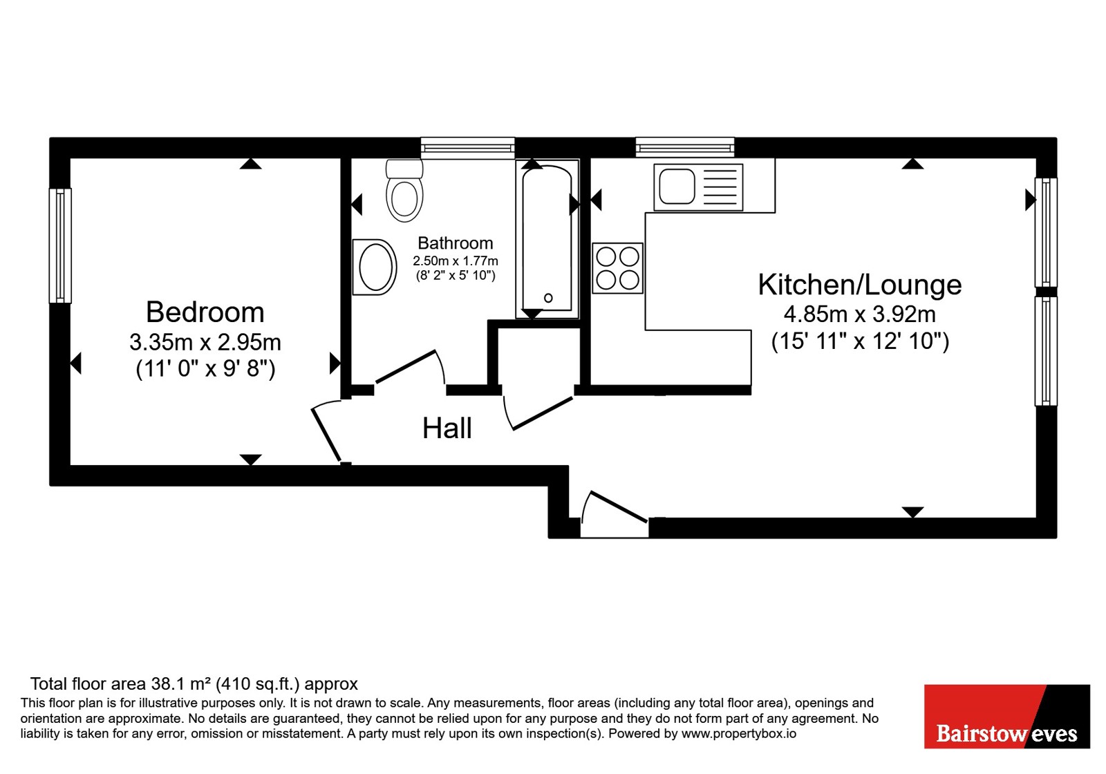 Flat 12, Guilford Lodge,, Queens Road, Essex floorplan