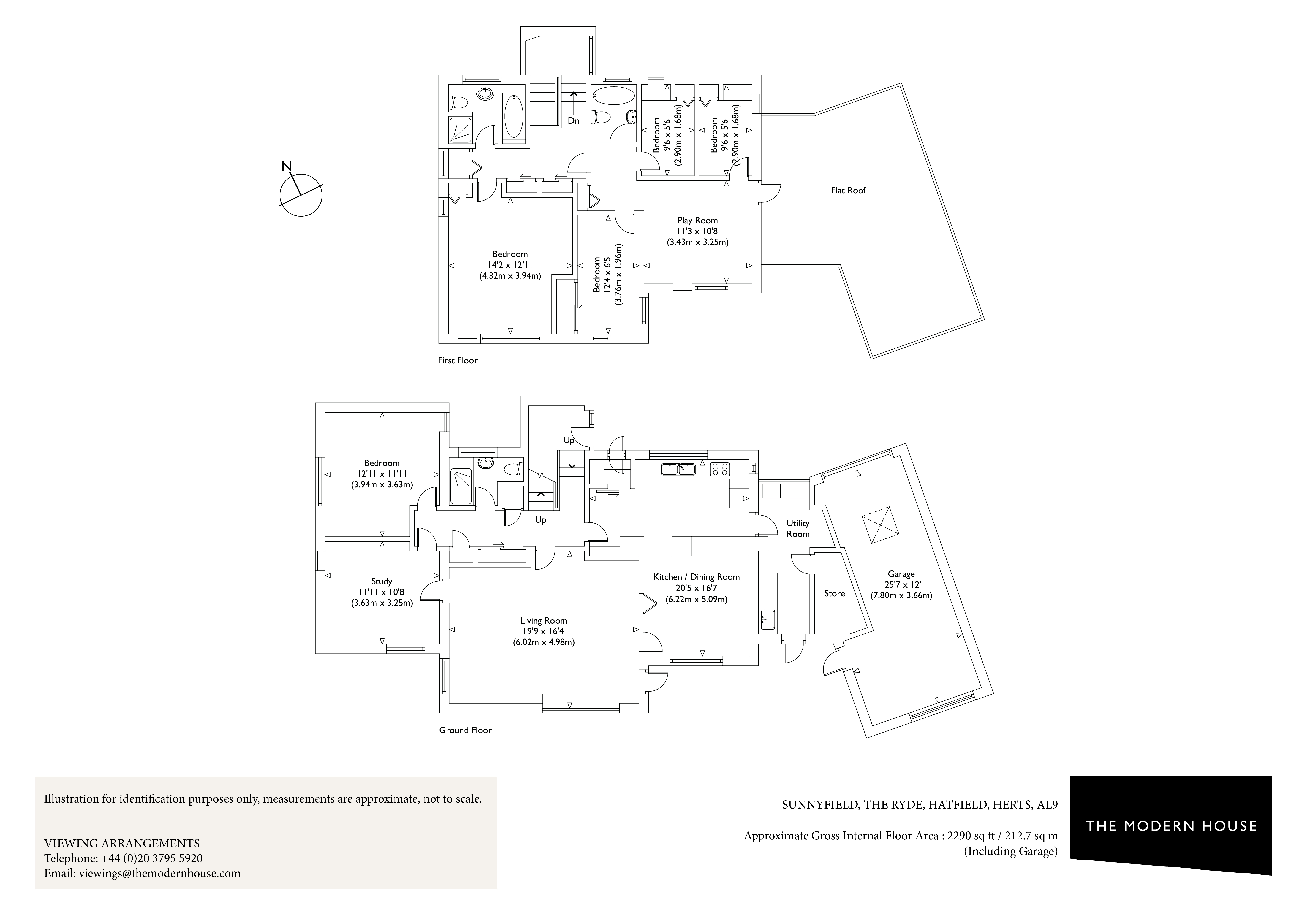 4 Bedrooms Detached house for sale in Sunnyfield, Hatfield, Hertfordshire AL9