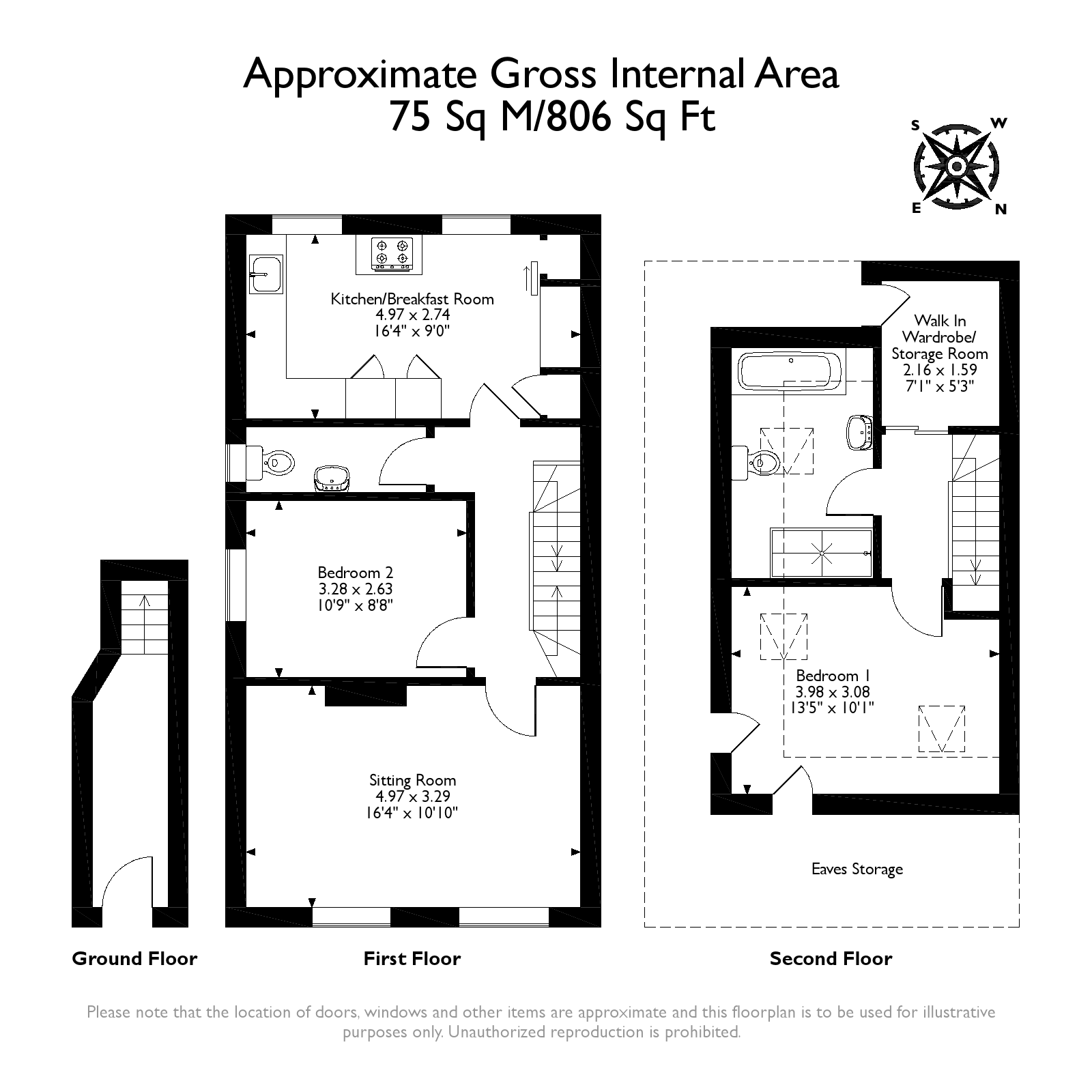 2 Bedrooms Maisonette for sale in Tilford Road, Farnham GU9