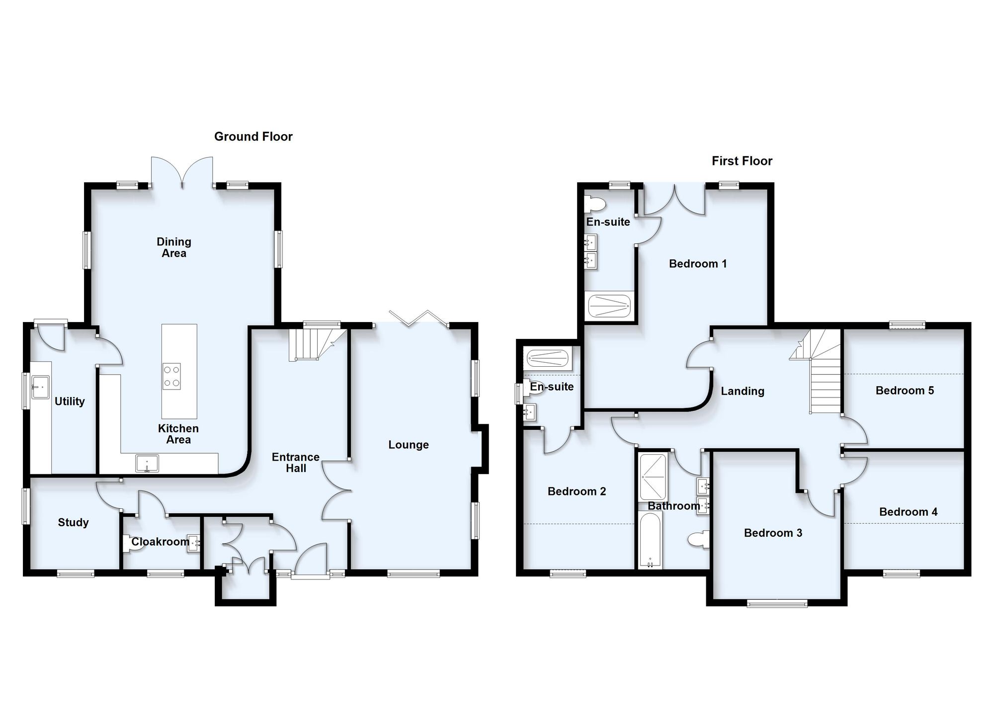 Plot 4, Cow Lane, Buckingham floorplan