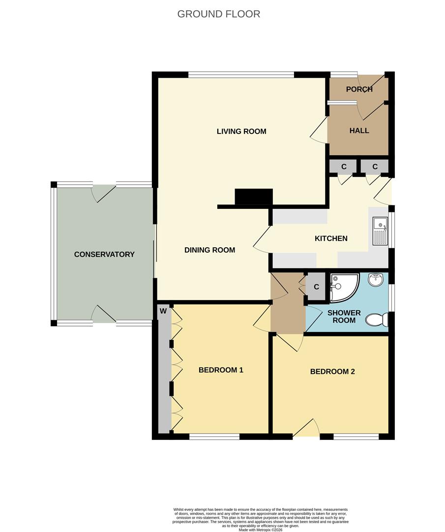 6, Parklands Drive, North Ferriby floorplan
