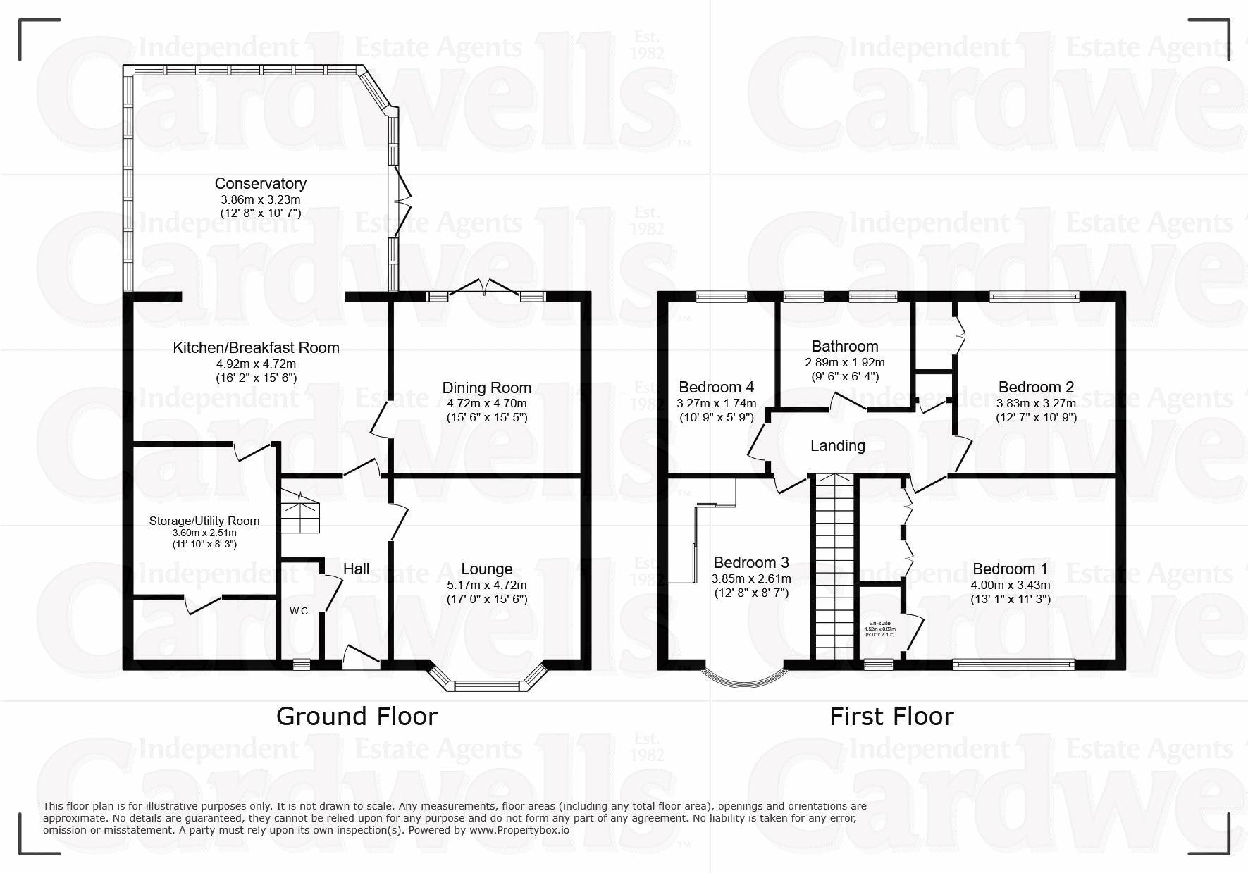 Moreton Drive, Bury floorplan