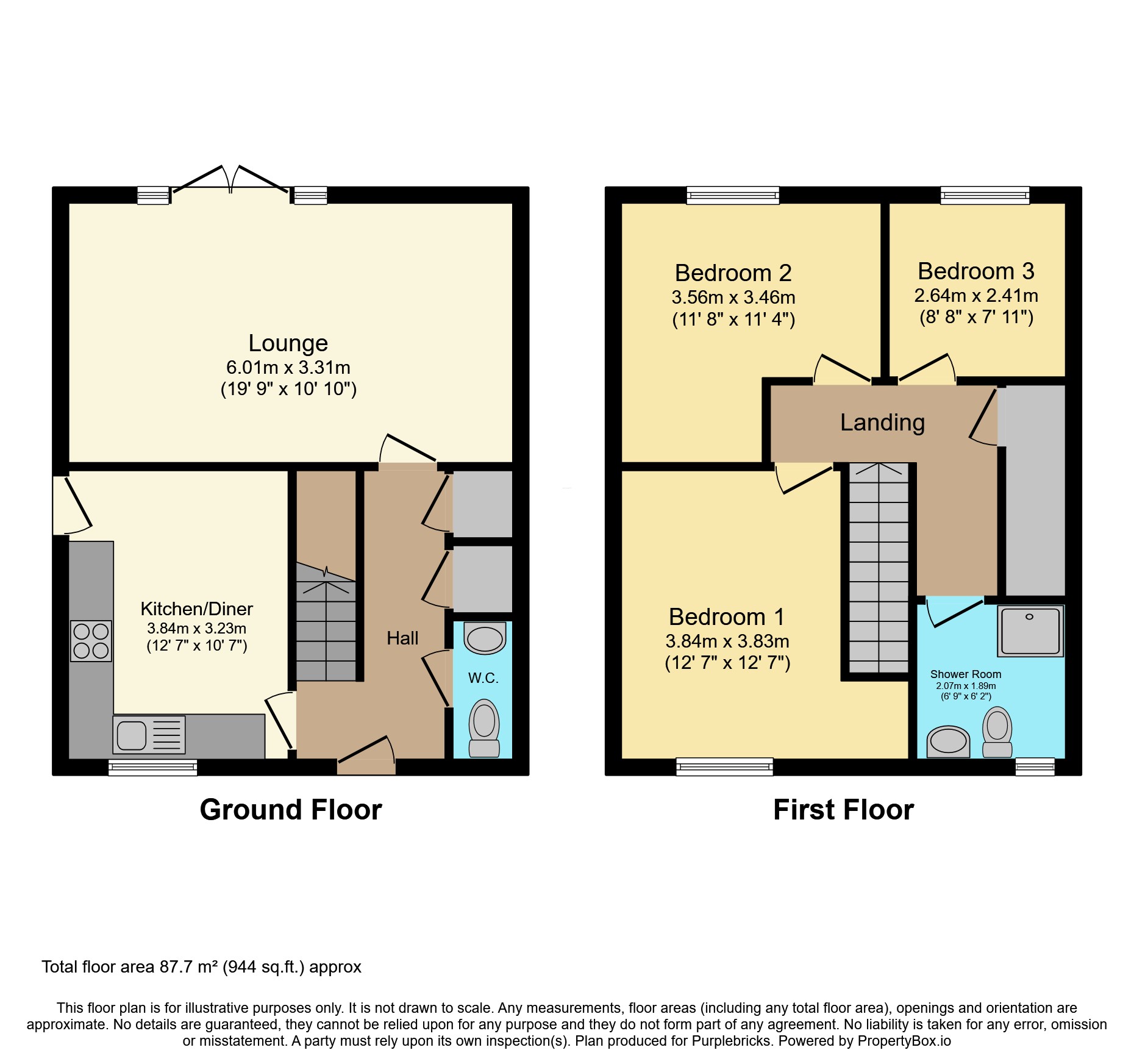 37, Melbreck, Skelmersdale floorplan