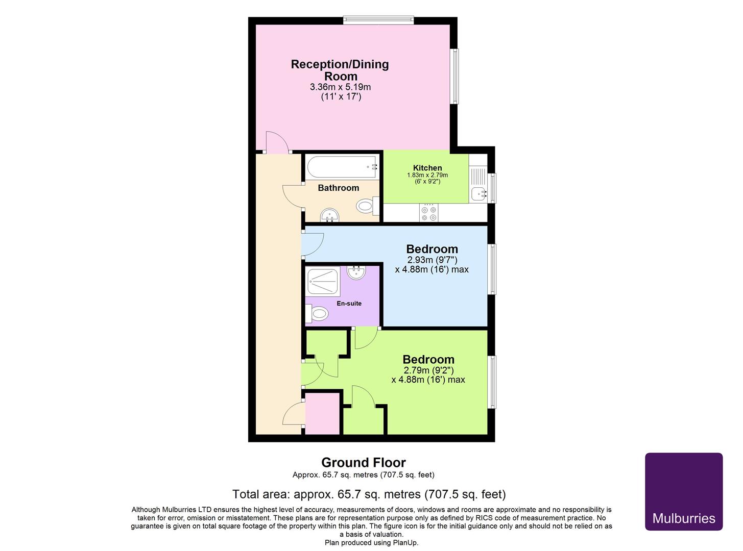 21 Malin Court, Hardings Close, Hemel Hempstead floorplan