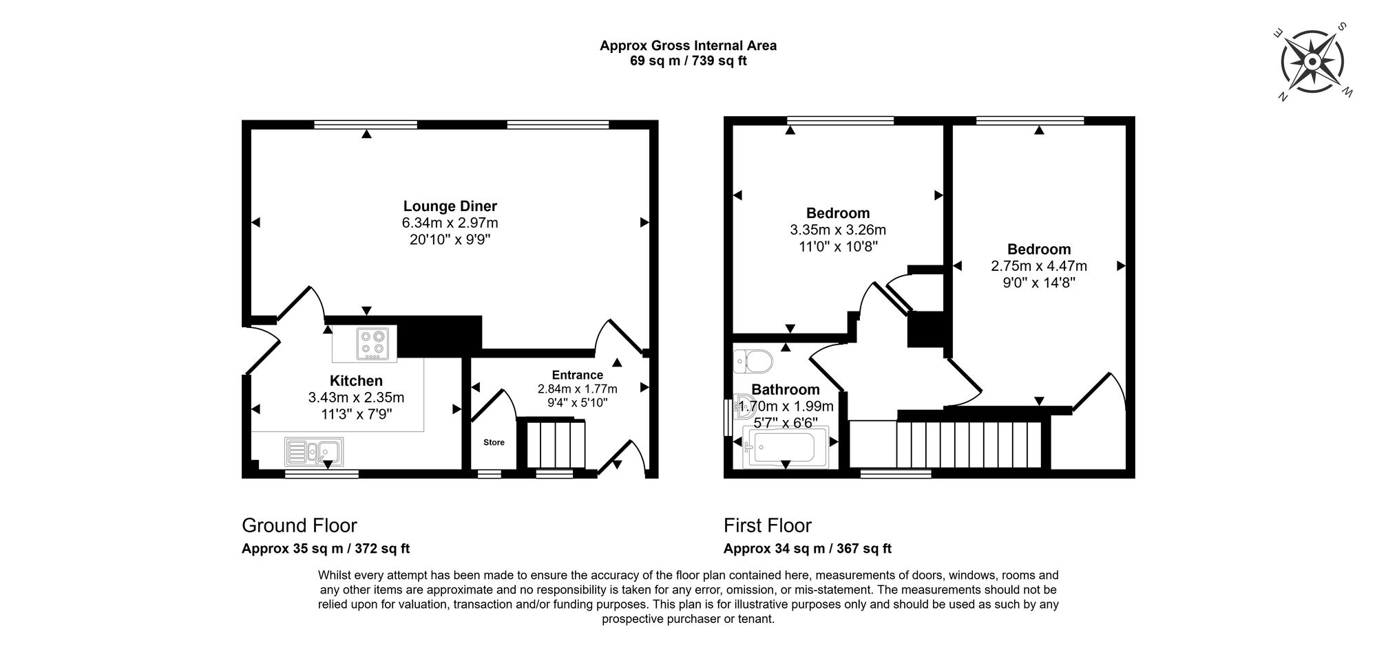 35 Crofton Road, Runcorn floorplan