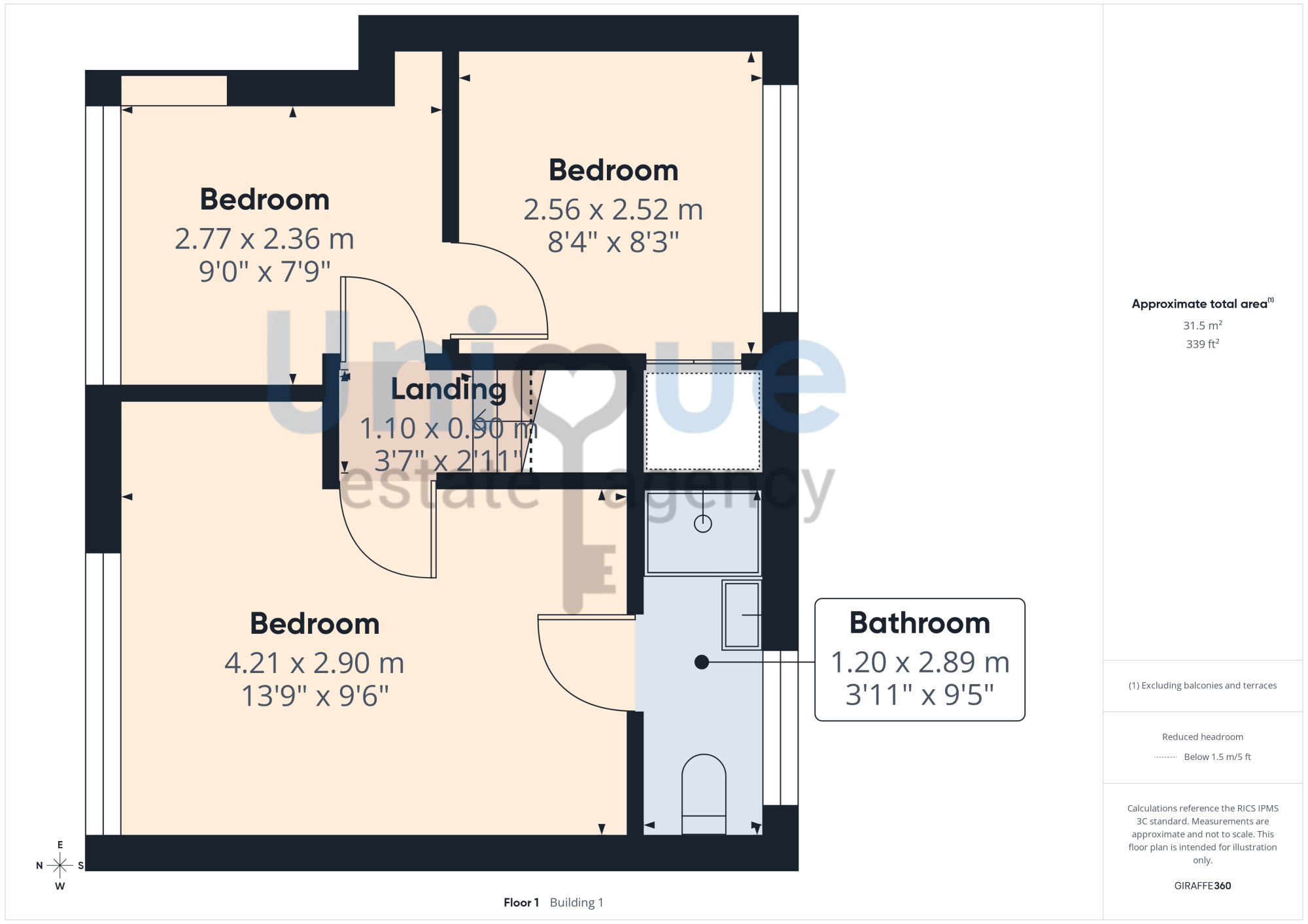 43, Milbanke Avenue, Kirkham floorplan