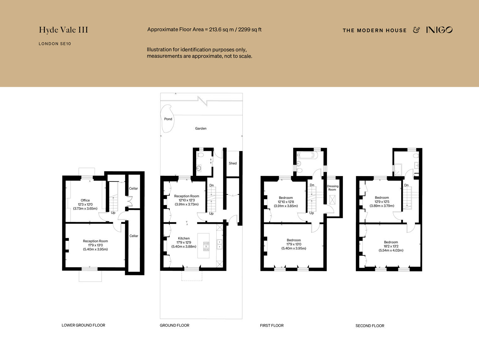 27, Hyde Vale, London floorplan