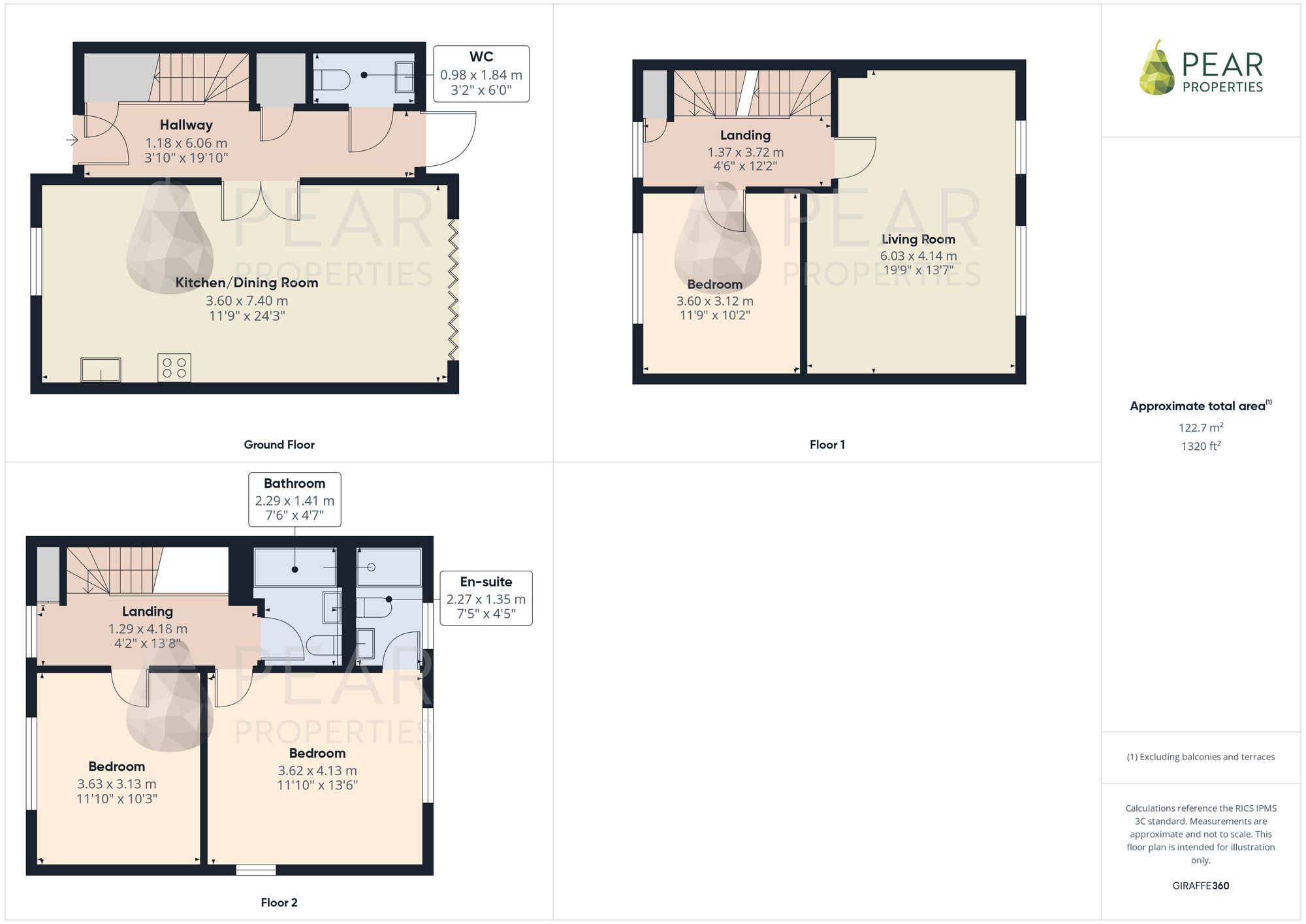 314c Goring Road, Worthing floorplan