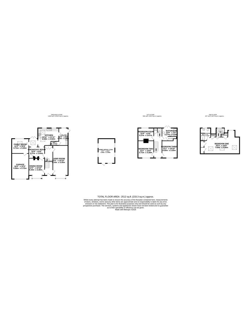 80, Peppard Road, Reading floorplan