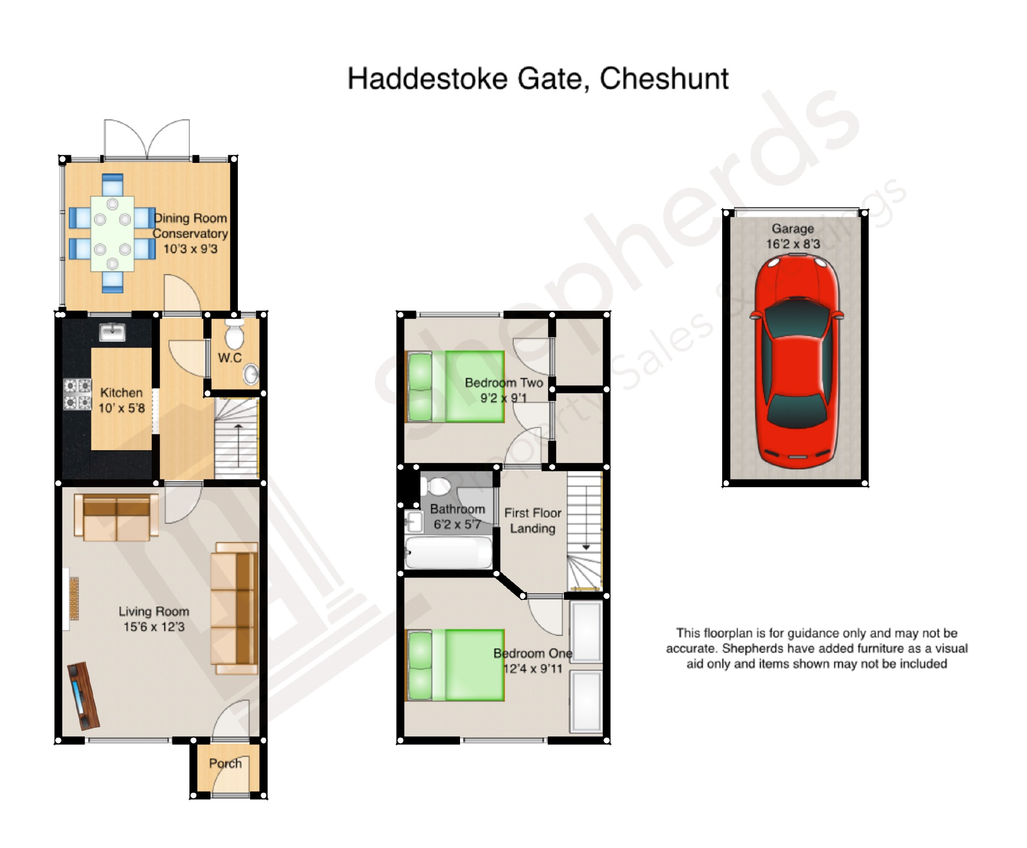 2 Bedrooms Semi-detached house for sale in Haddestoke Gate, Cheshunt, Hertfordshire EN8