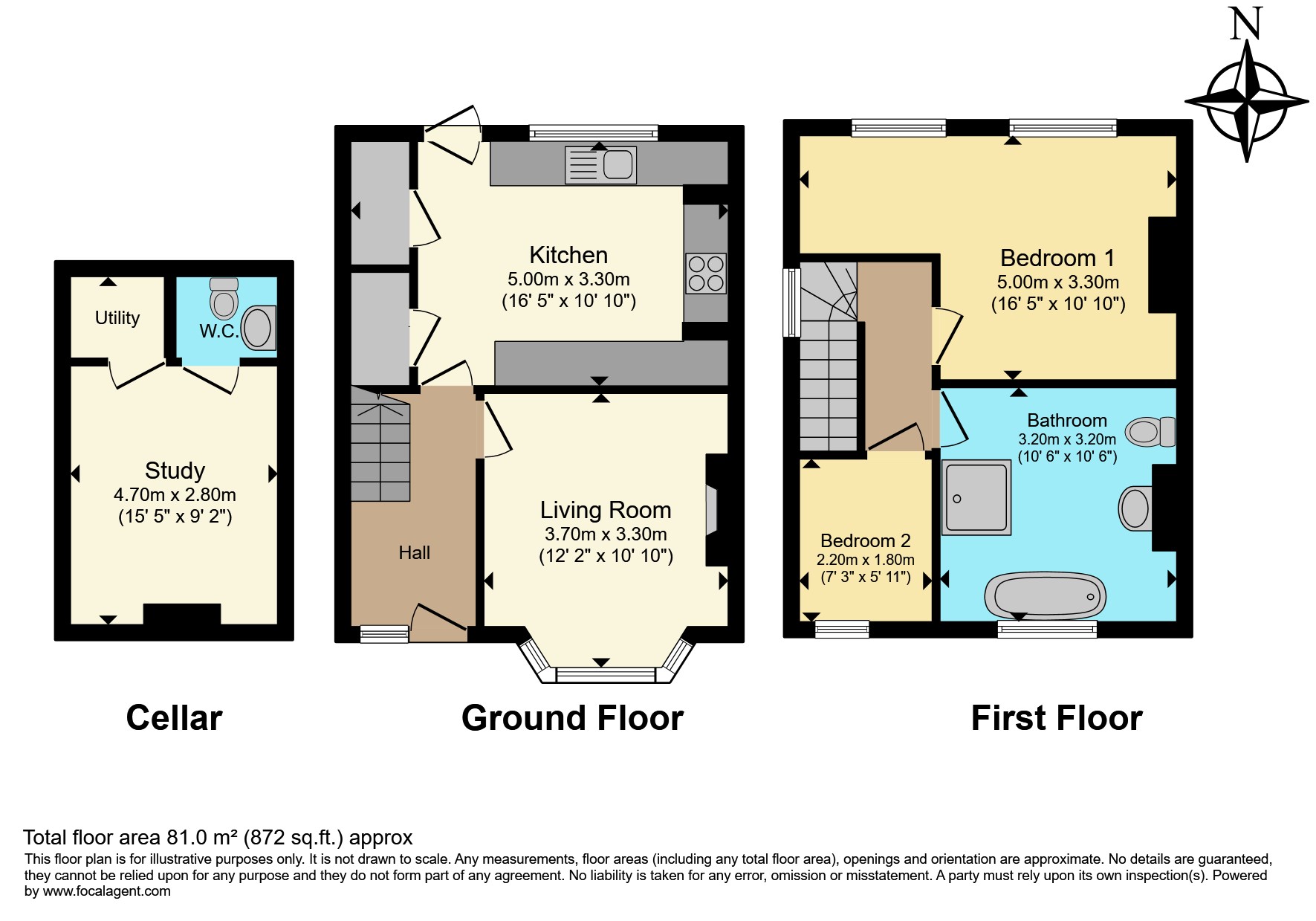 400, Harold Road, Hastings floorplan