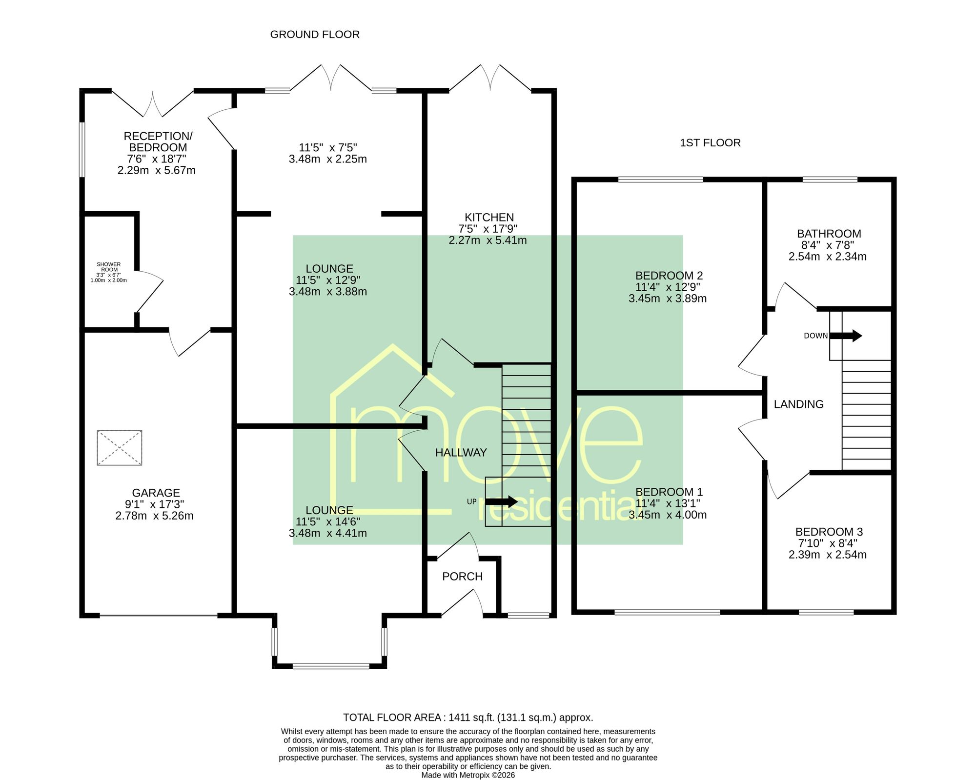 20 Seaview Lane, Wirral floorplan