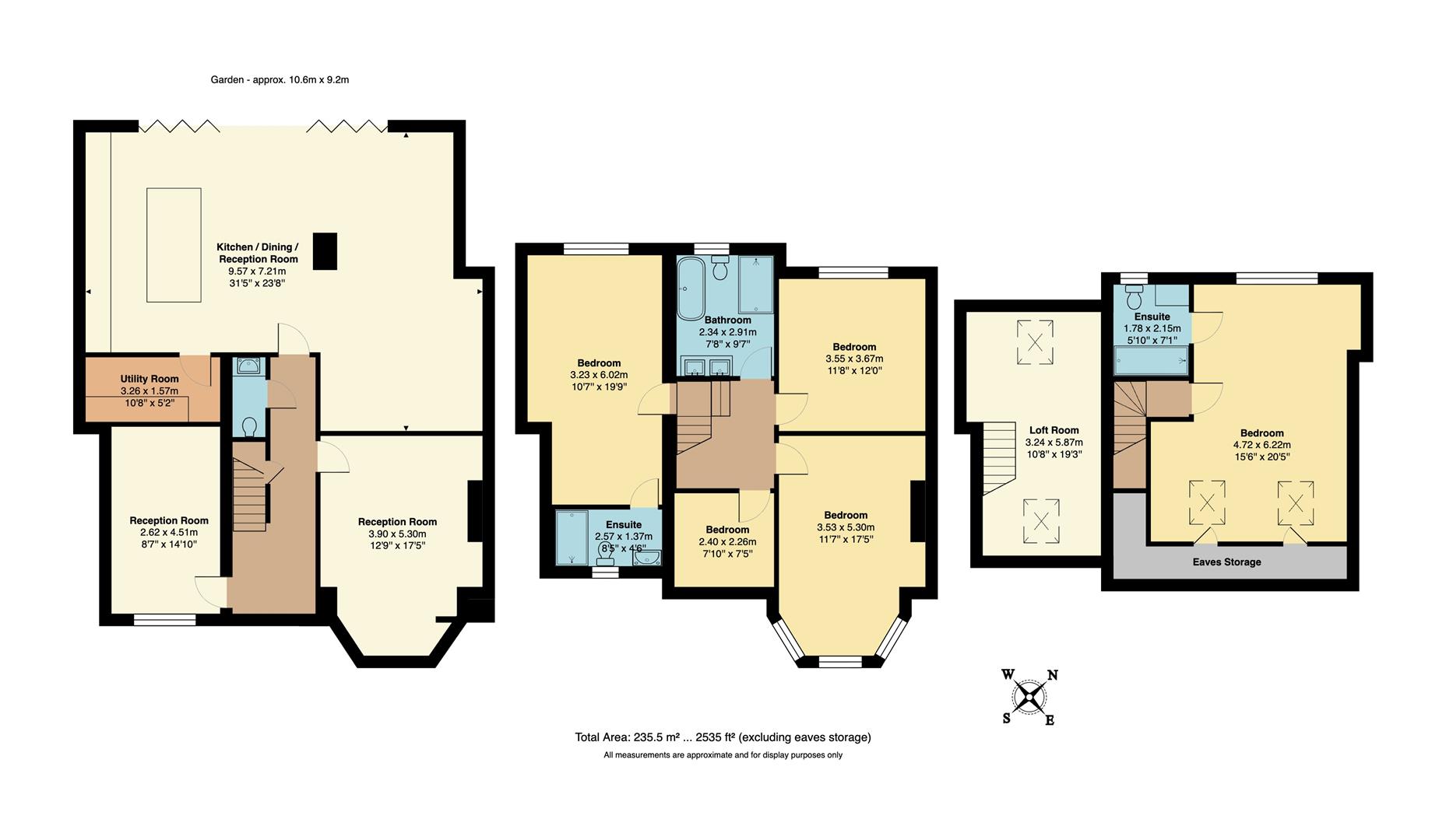 37, Charteris Road, Woodford floorplan