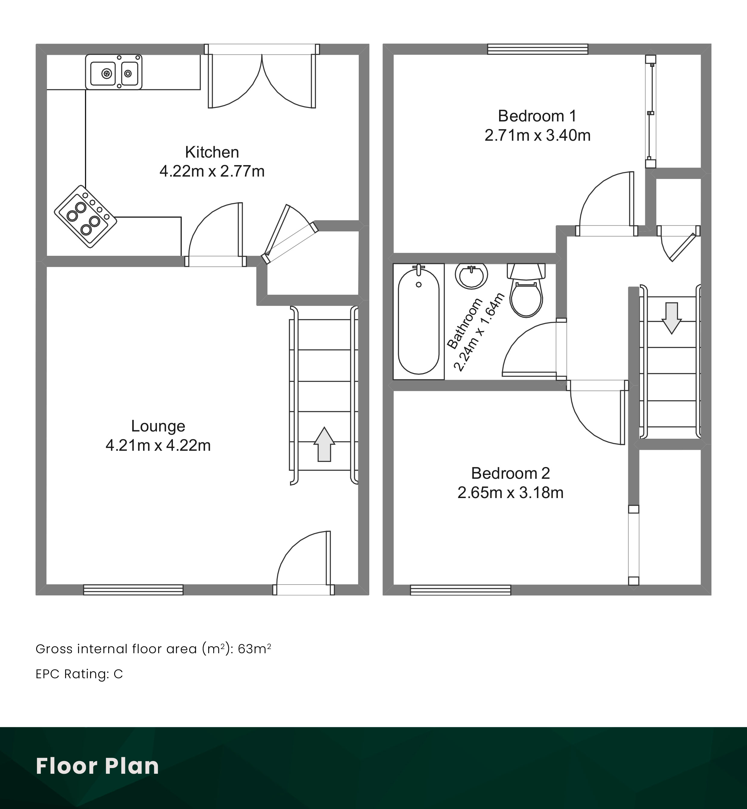 Woodside Drive, Forres floorplan