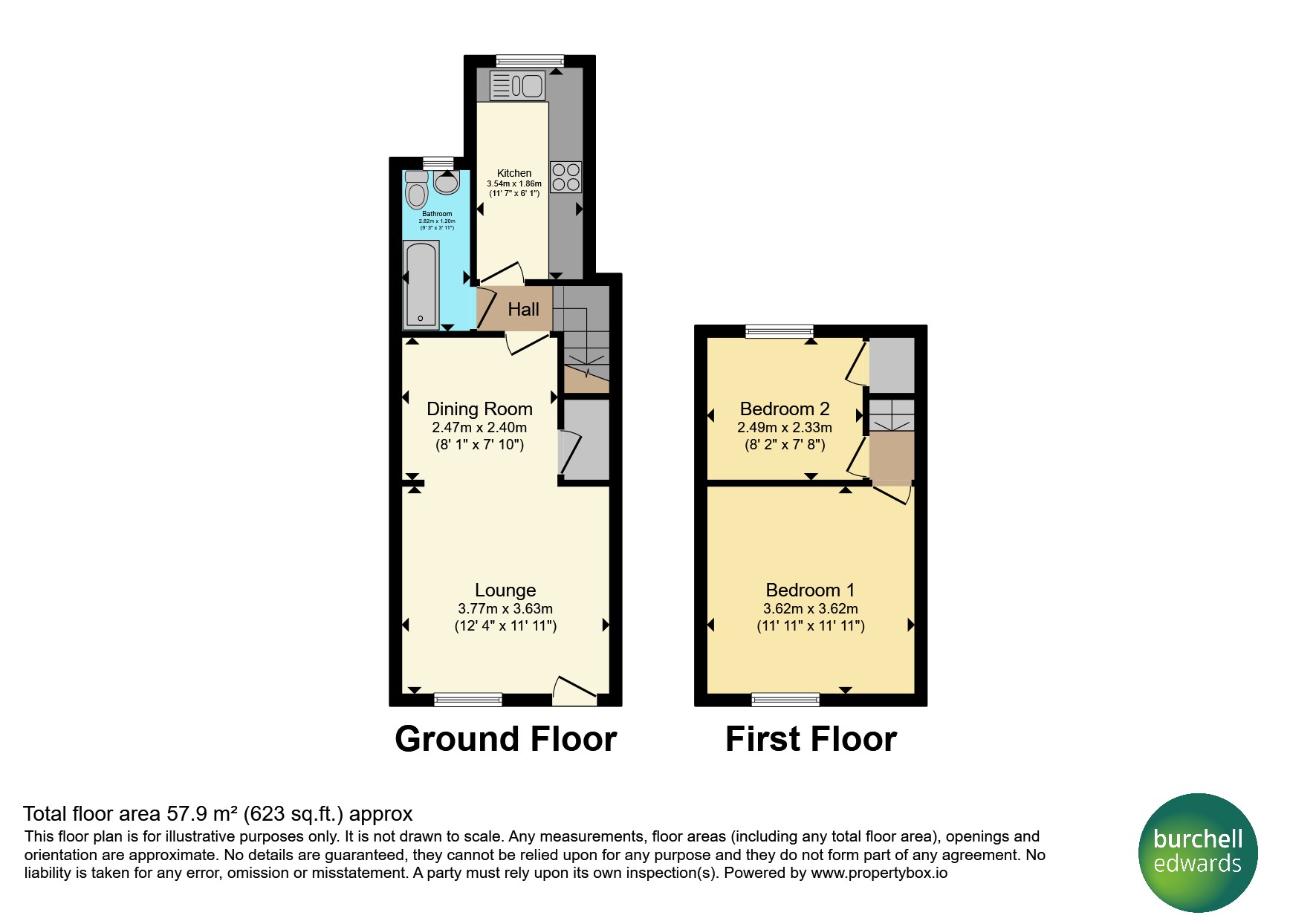 305, Derby Road, Ripley floorplan