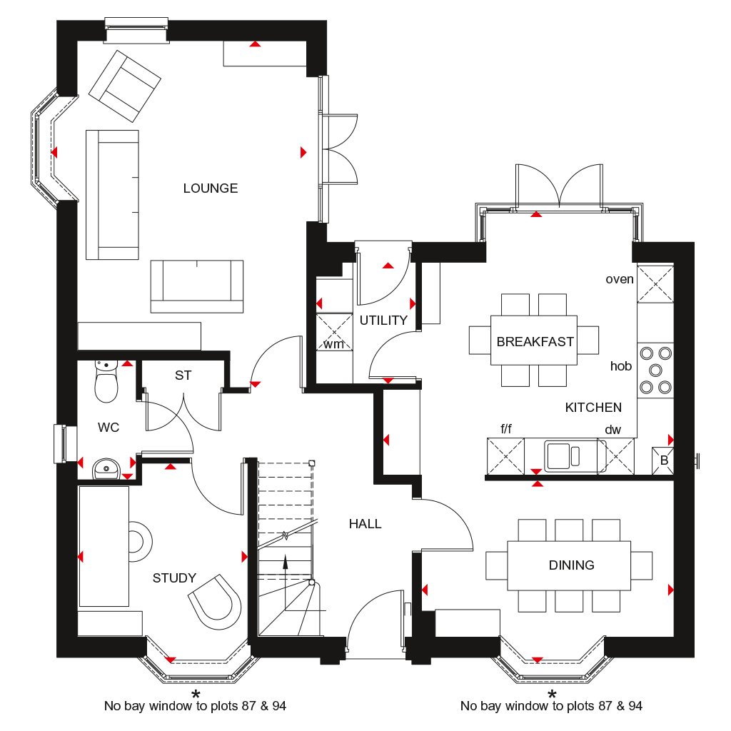 4 Bedrooms Detached house for sale in 